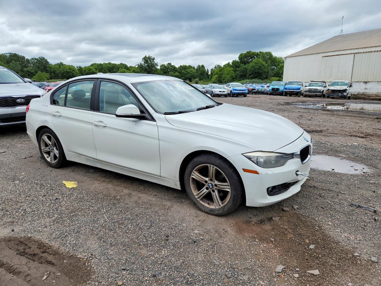 2013 Bmw 328 Xi Sulev White vin: WBA3B5G51DNS04219