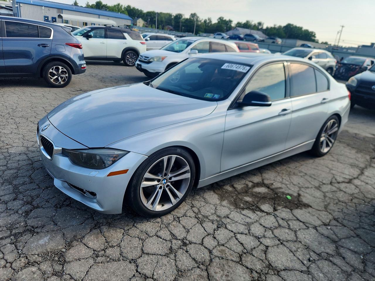 2014 Bmw 328 Xi Sulev Silver vin: WBA3B5G51ENS06604
