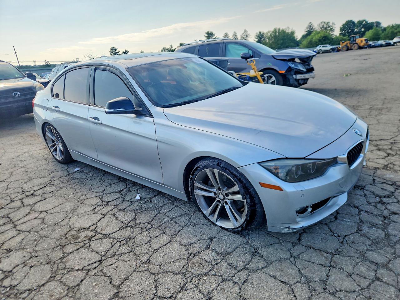 2014 Bmw 328 Xi Sulev Silver vin: WBA3B5G51ENS06604