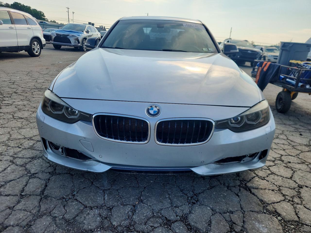 2014 Bmw 328 Xi Sulev Silver vin: WBA3B5G51ENS06604