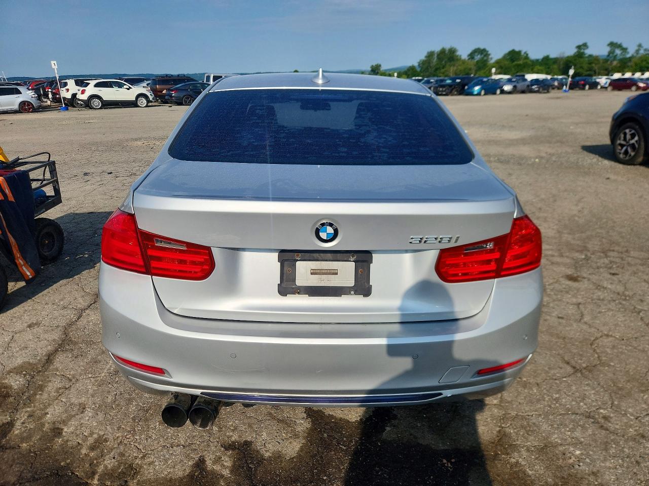 2014 Bmw 328 Xi Sulev Silver vin: WBA3B5G51ENS06604