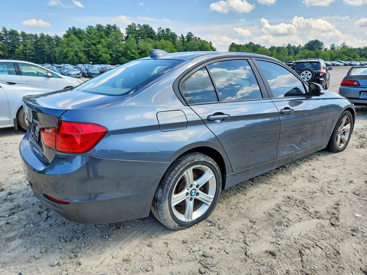 2014 Bmw 328 Xi Sulev Gray vin: WBA3B5G51ENS06683