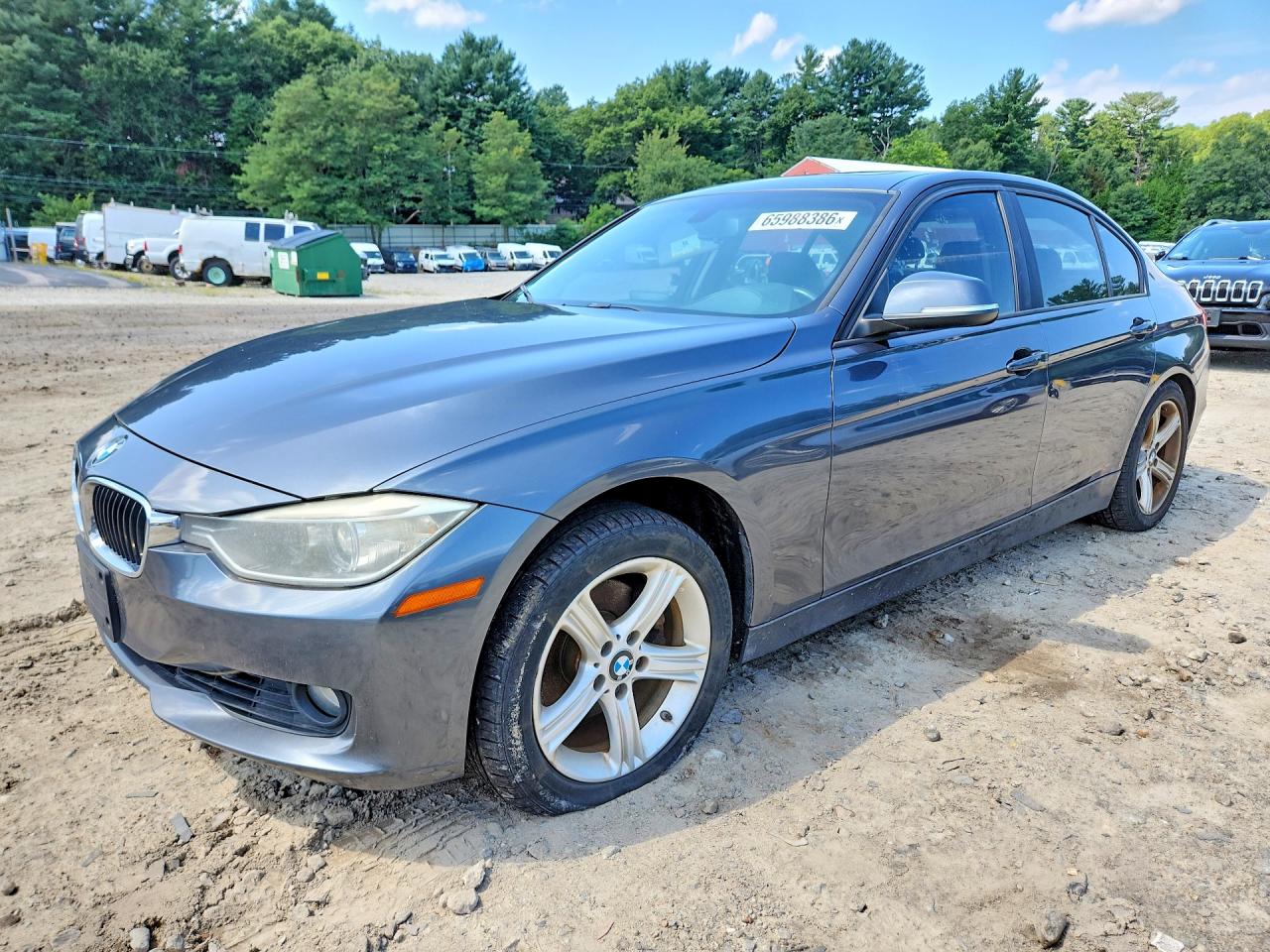 2014 Bmw 328 Xi Sulev Gray vin: WBA3B5G51ENS06683