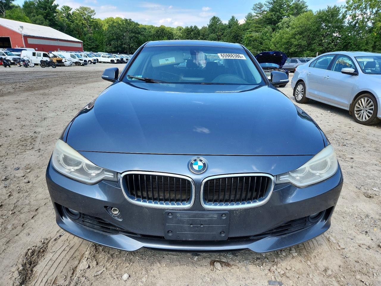 2014 Bmw 328 Xi Sulev Gray vin: WBA3B5G51ENS06683