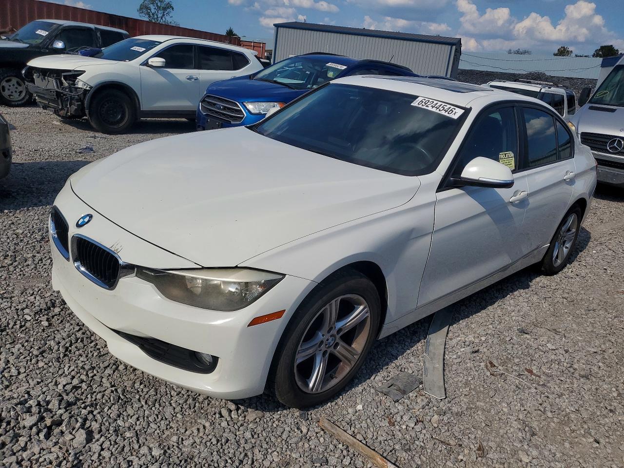 2014 Bmw 328 Xi Sulev White vin: WBA3B5G51ENS07929