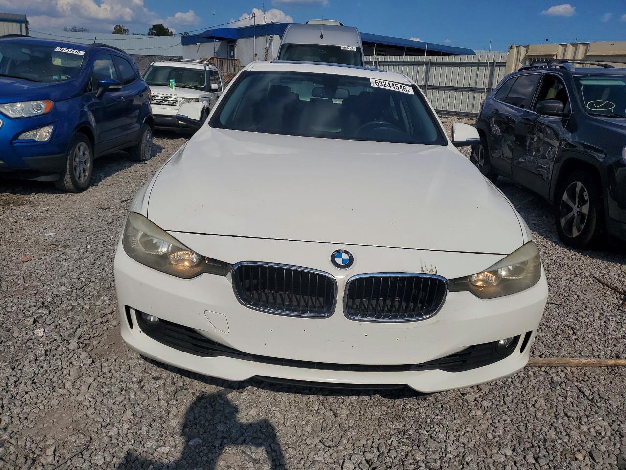 2014 Bmw 328 Xi Sulev White vin: WBA3B5G51ENS07929