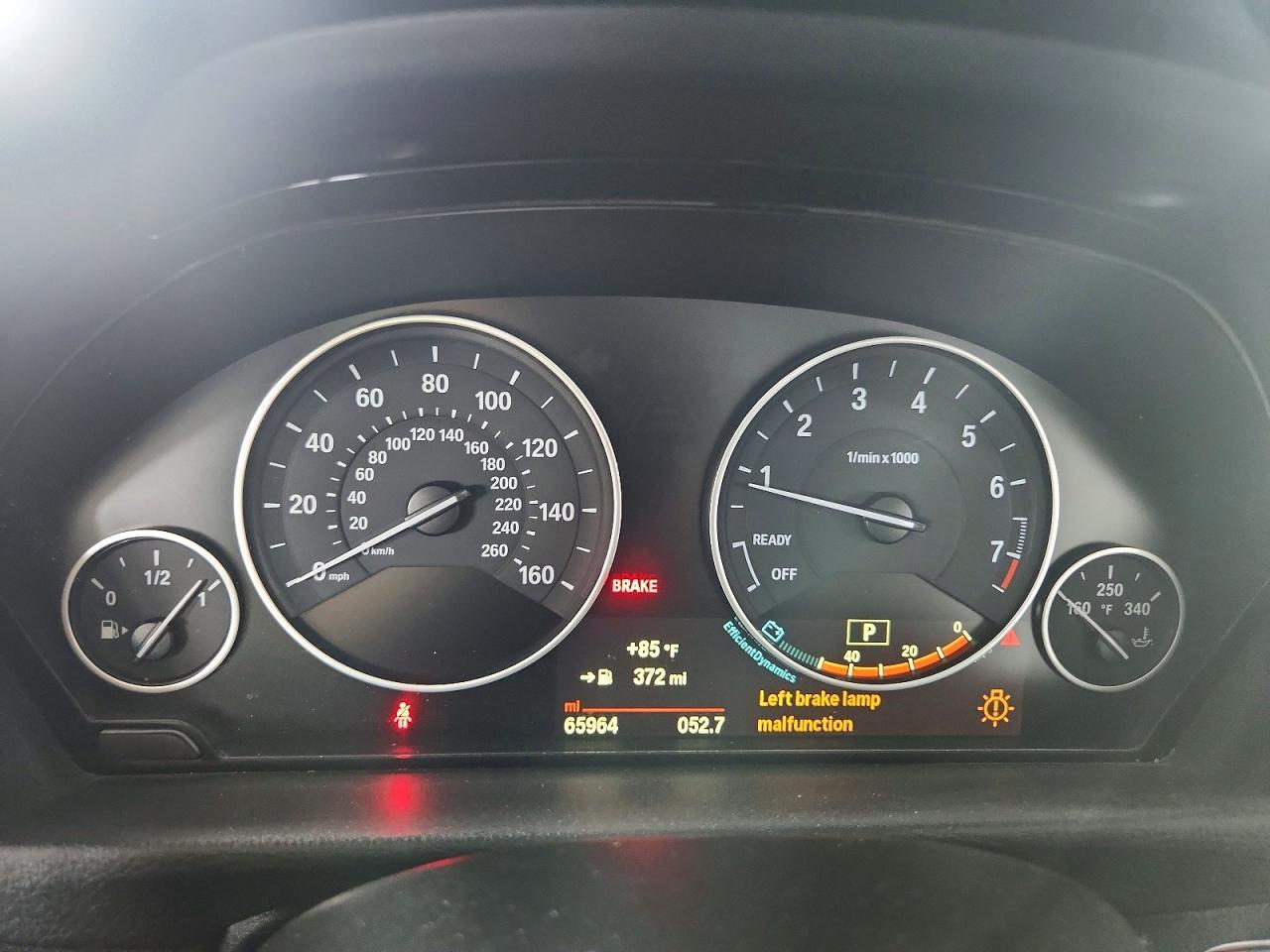 2015 Bmw 328 Xi Sulev Gray vin: WBA3B5G51FNS15563