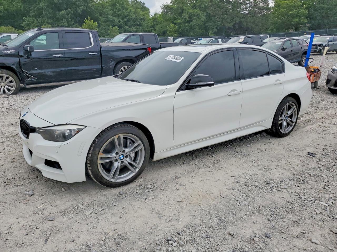 2015 Bmw 328 Xi Sulev White vin: WBA3B5G51FNS16034