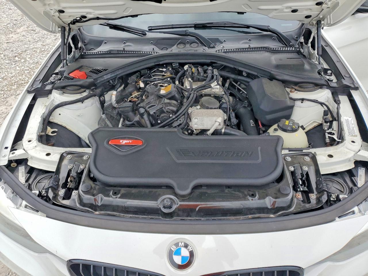 2015 Bmw 328 Xi Sulev White vin: WBA3B5G51FNS16034