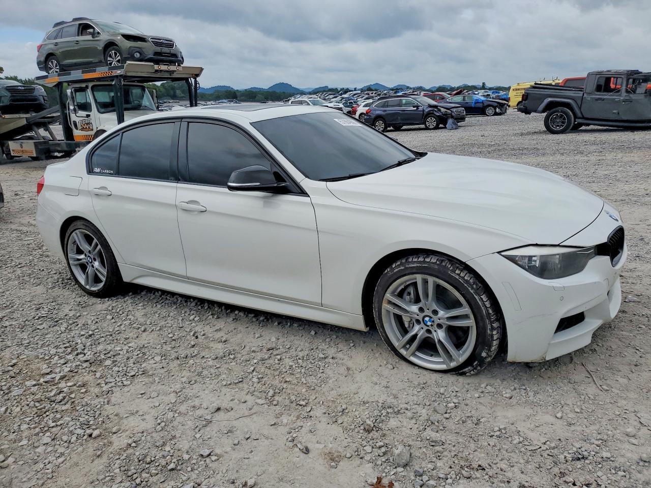 2015 Bmw 328 Xi Sulev White vin: WBA3B5G51FNS16034