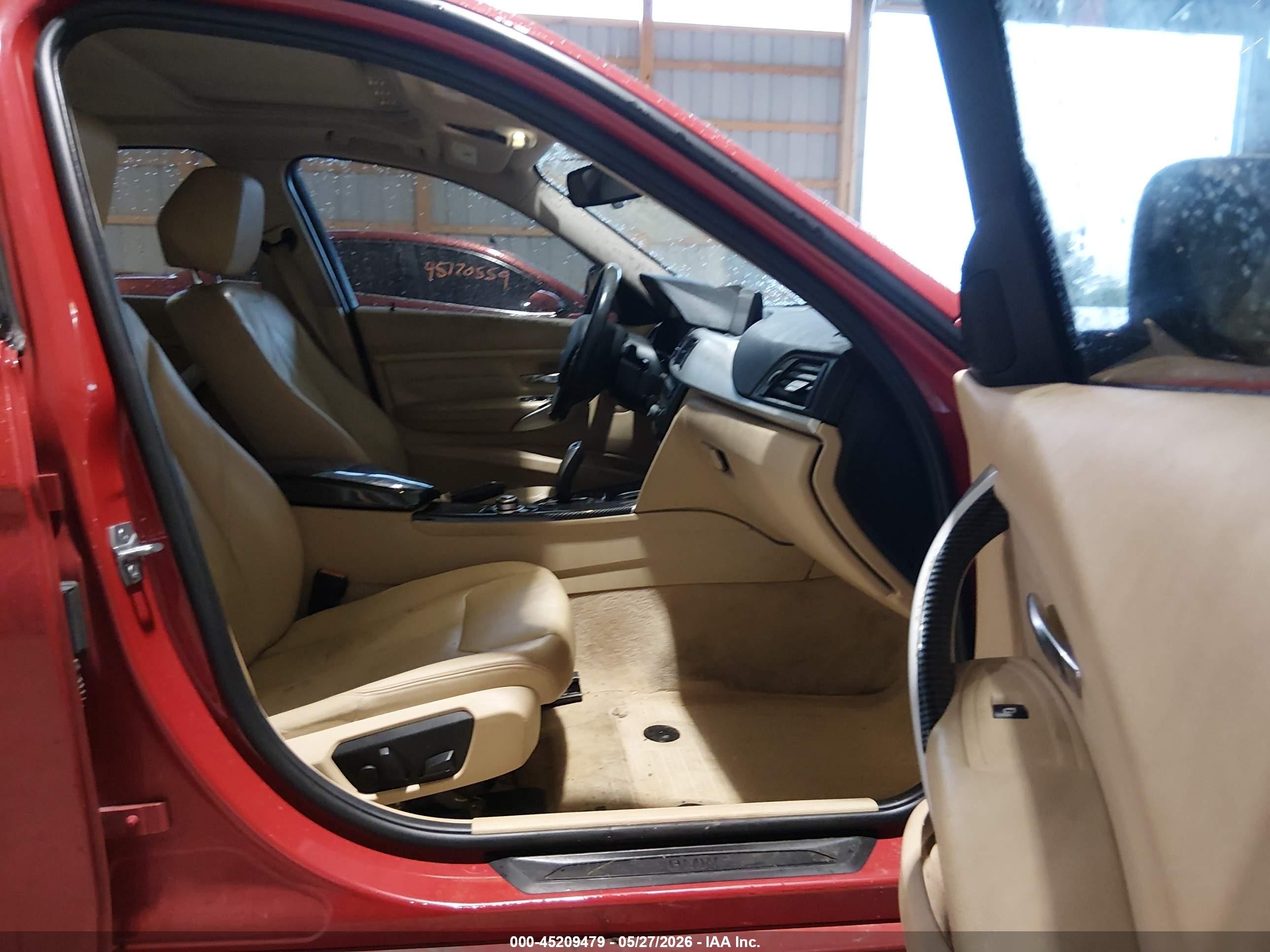 2013 Bmw 328i Xdrive Red vin: WBA3B5G52DNS03483