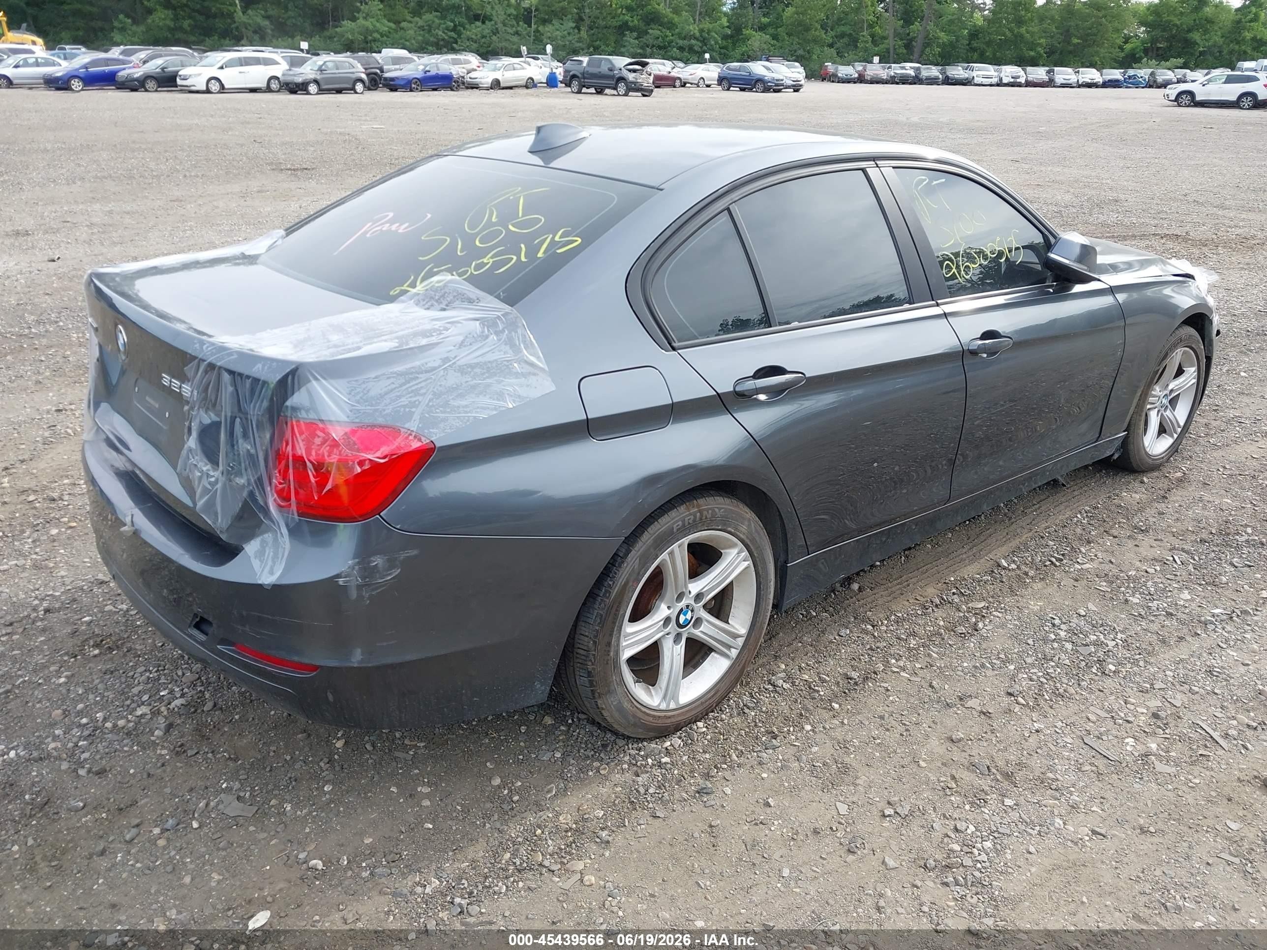 2013 Bmw 328i Xdrive Gray vin: WBA3B5G52DNS03919