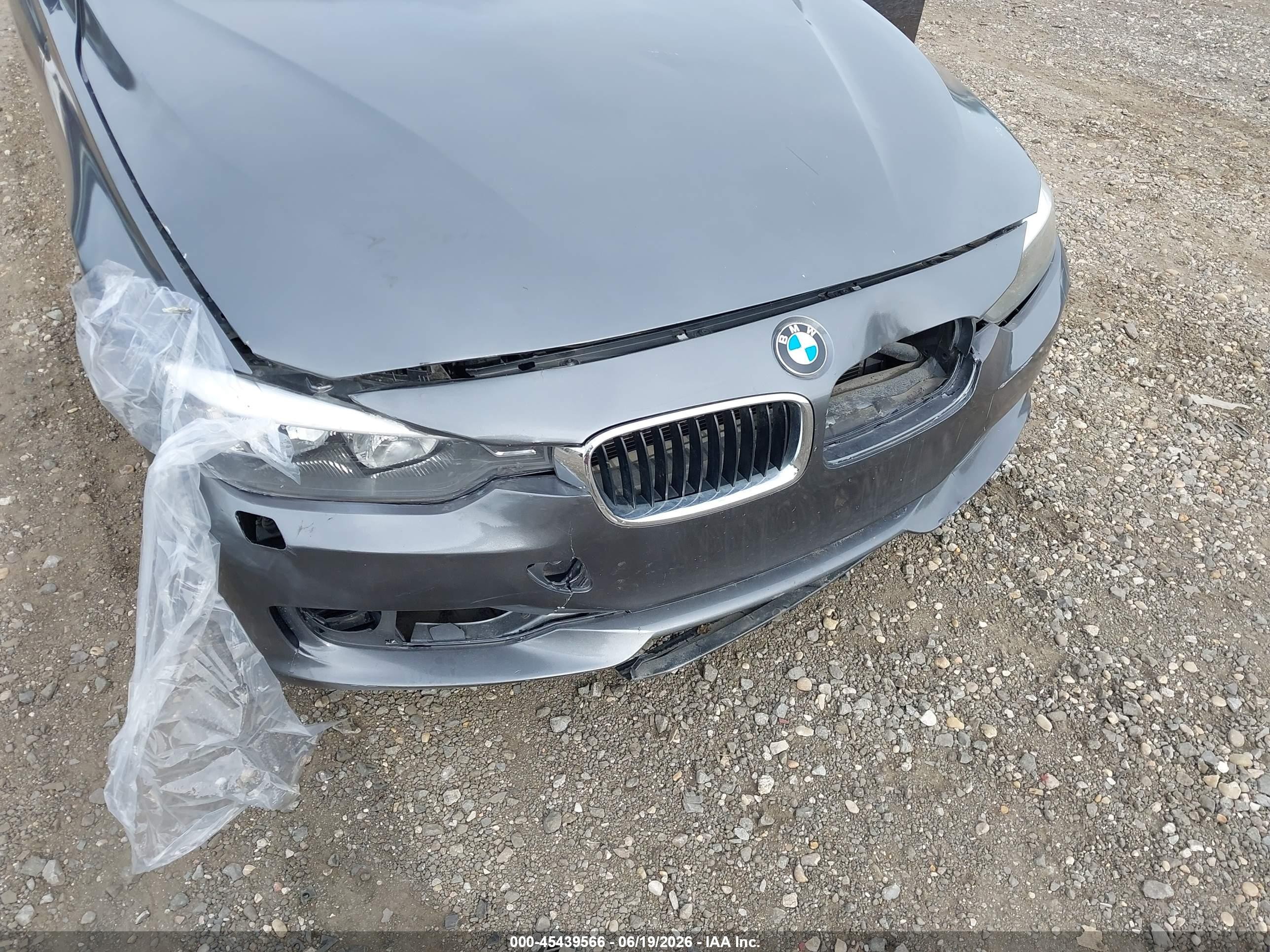 2013 Bmw 328i Xdrive Gray vin: WBA3B5G52DNS03919
