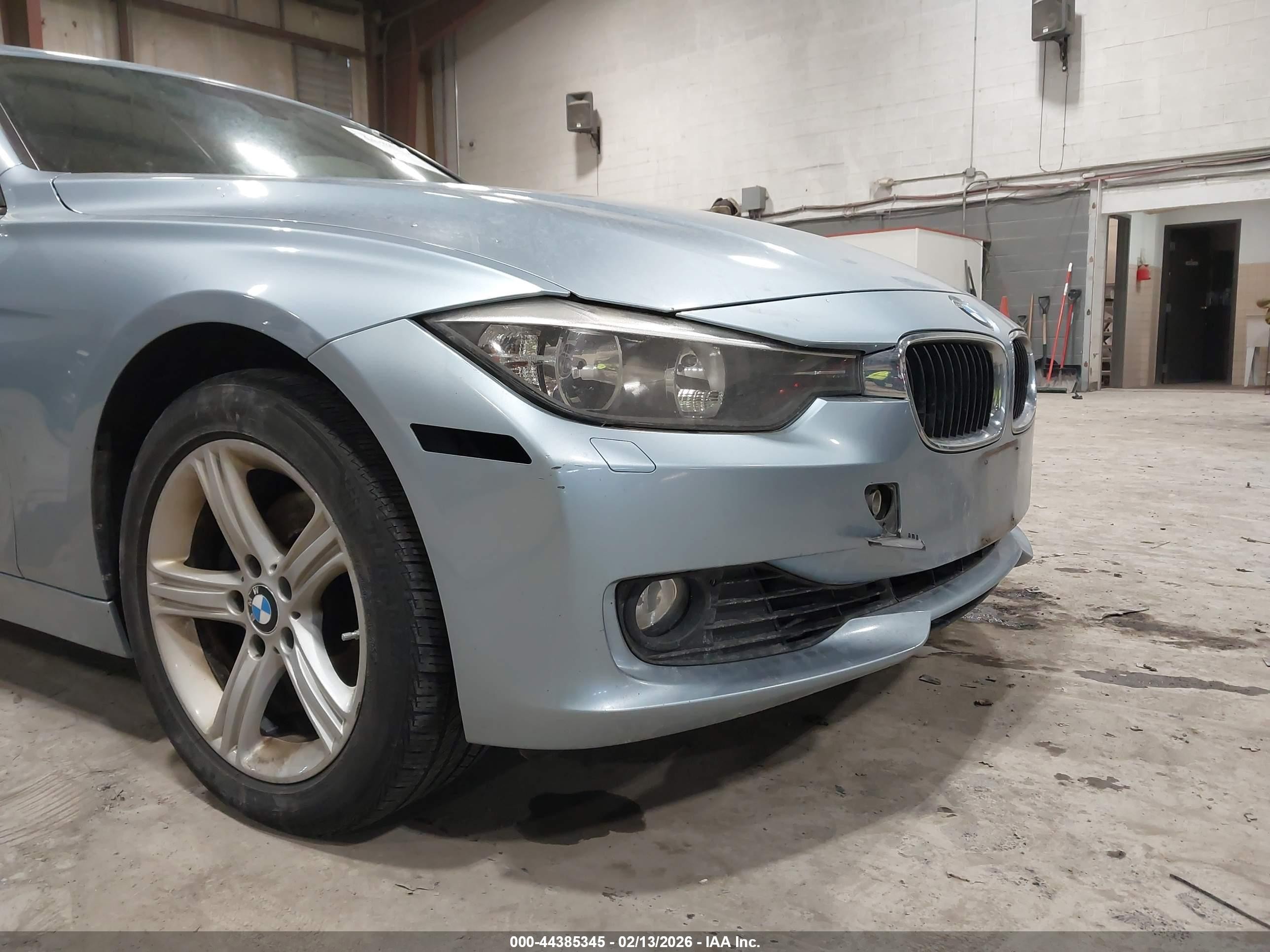 2015 Bmw 328i Xdrive Light Blue vin: WBA3B5G52FNS13983