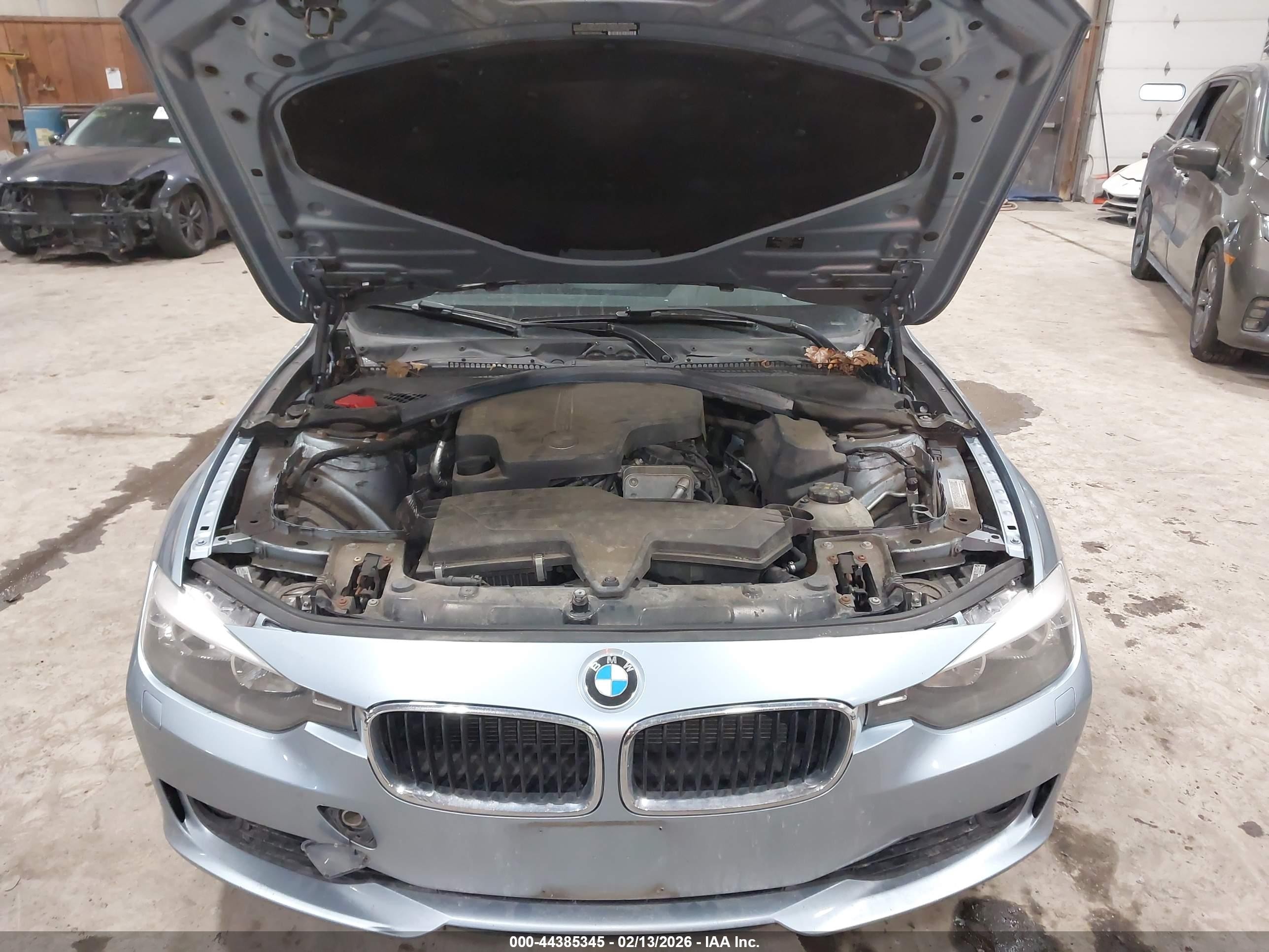 2015 Bmw 328i Xdrive Light Blue vin: WBA3B5G52FNS13983