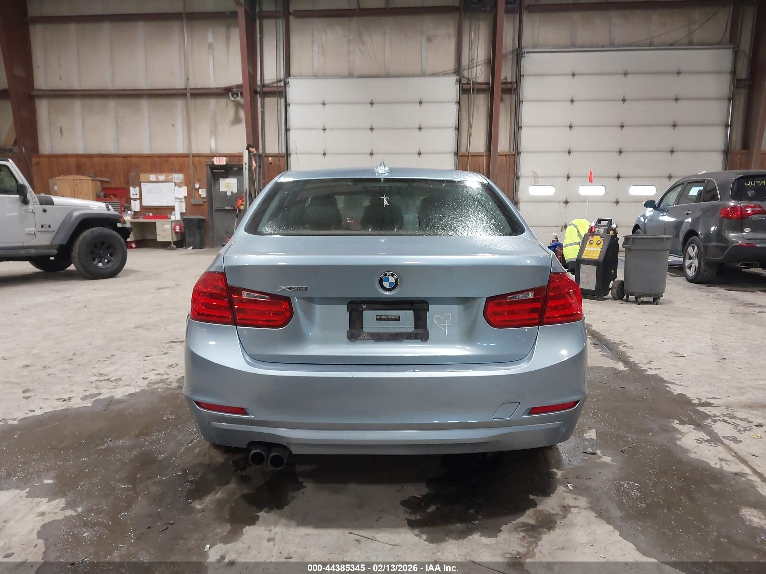 2015 Bmw 328i Xdrive Light Blue vin: WBA3B5G52FNS13983