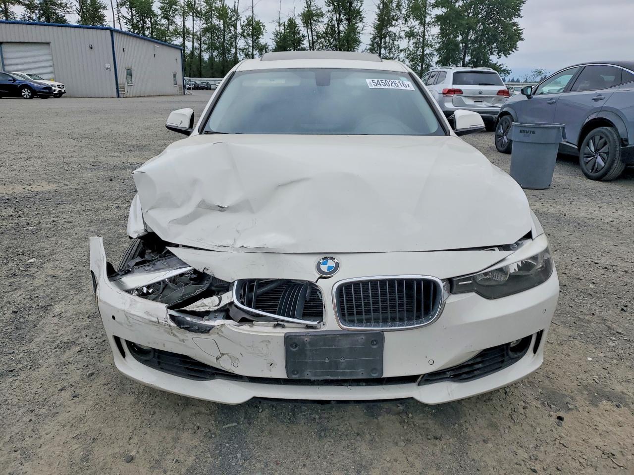 2015 Bmw 328 Xi Sulev White vin: WBA3B5G52FNS19444