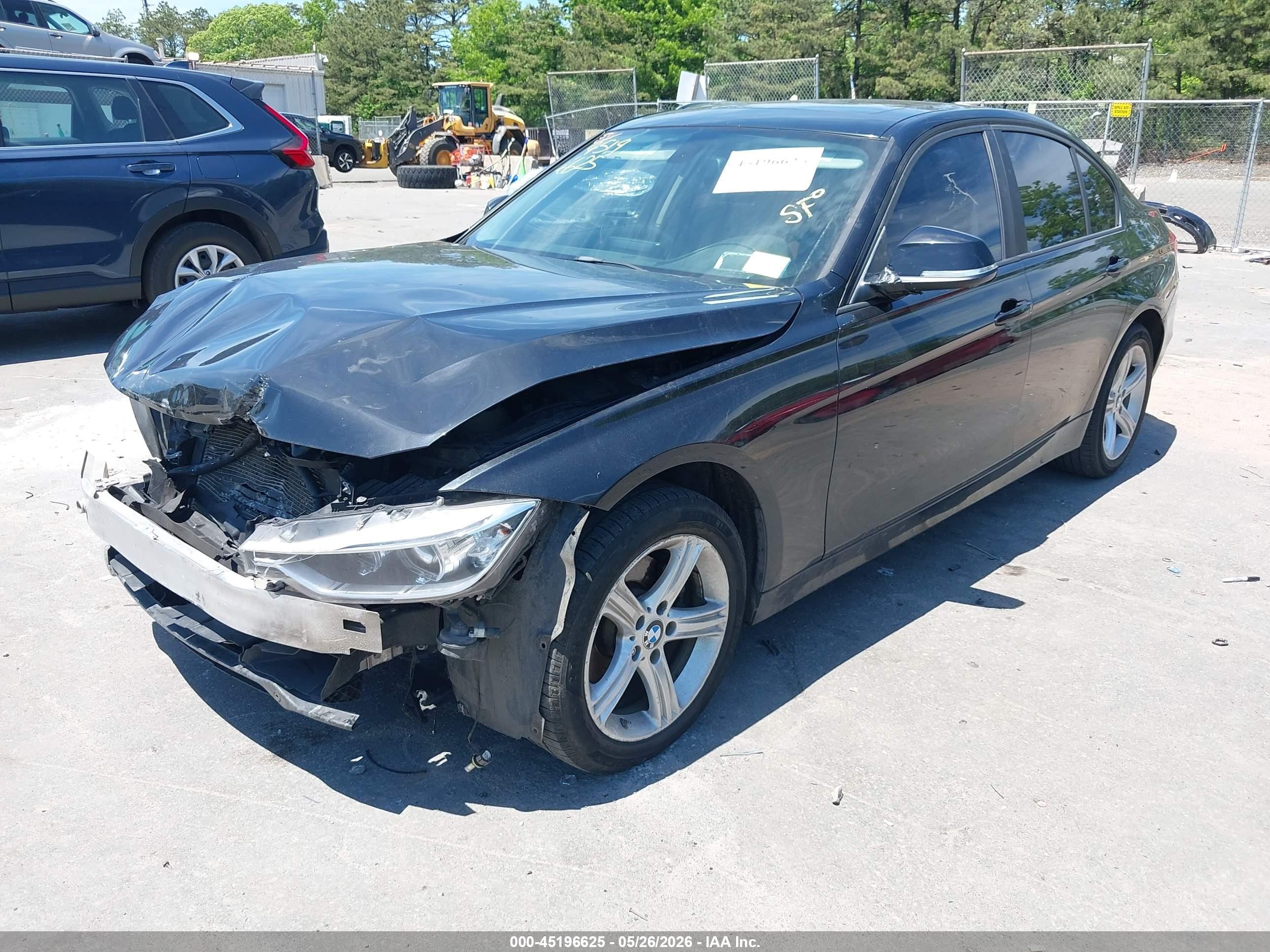2013 Bmw 328i Xdrive Black vin: WBA3B5G53DNS00446