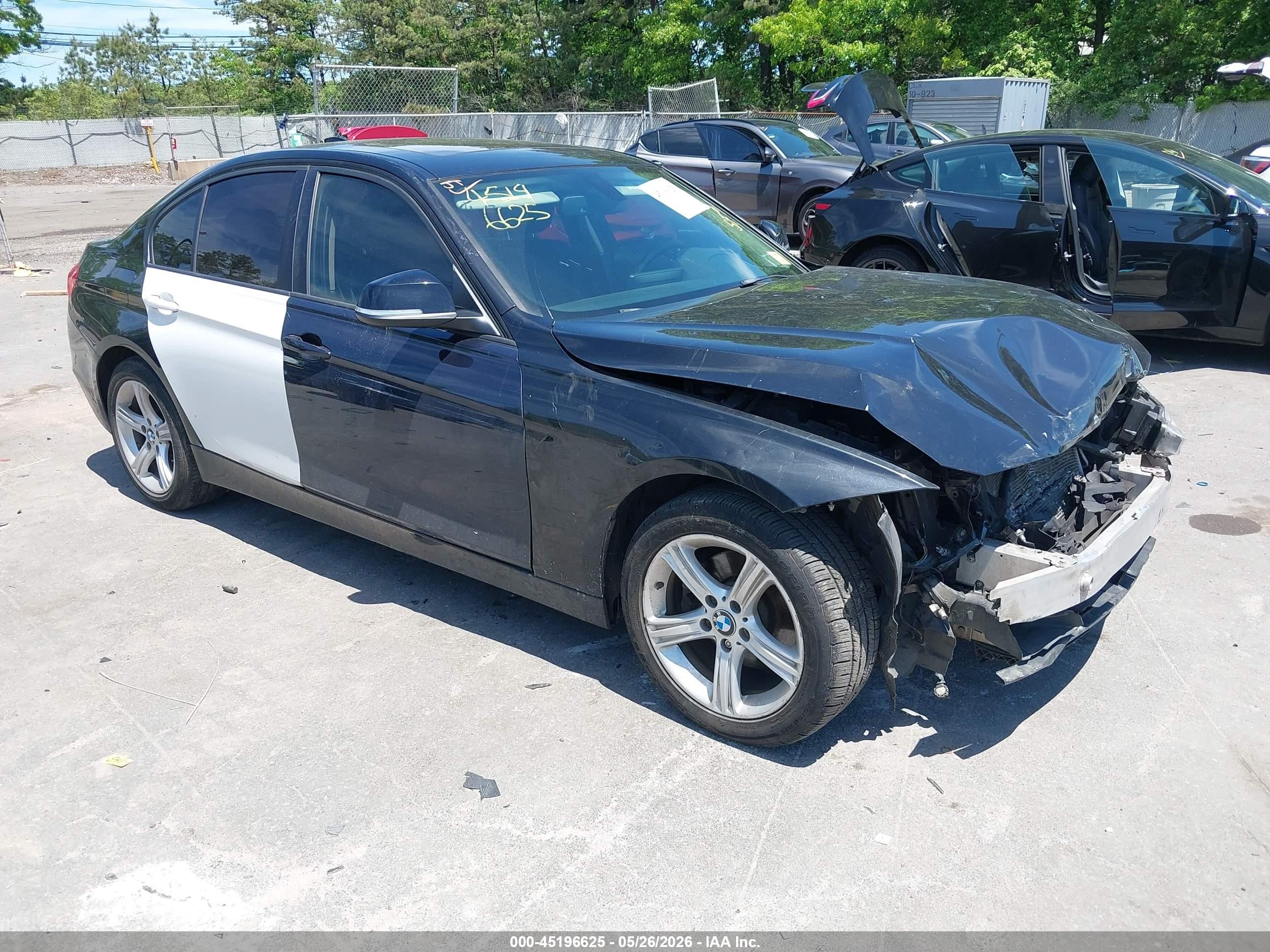 2013 Bmw 328i Xdrive Black vin: WBA3B5G53DNS00446