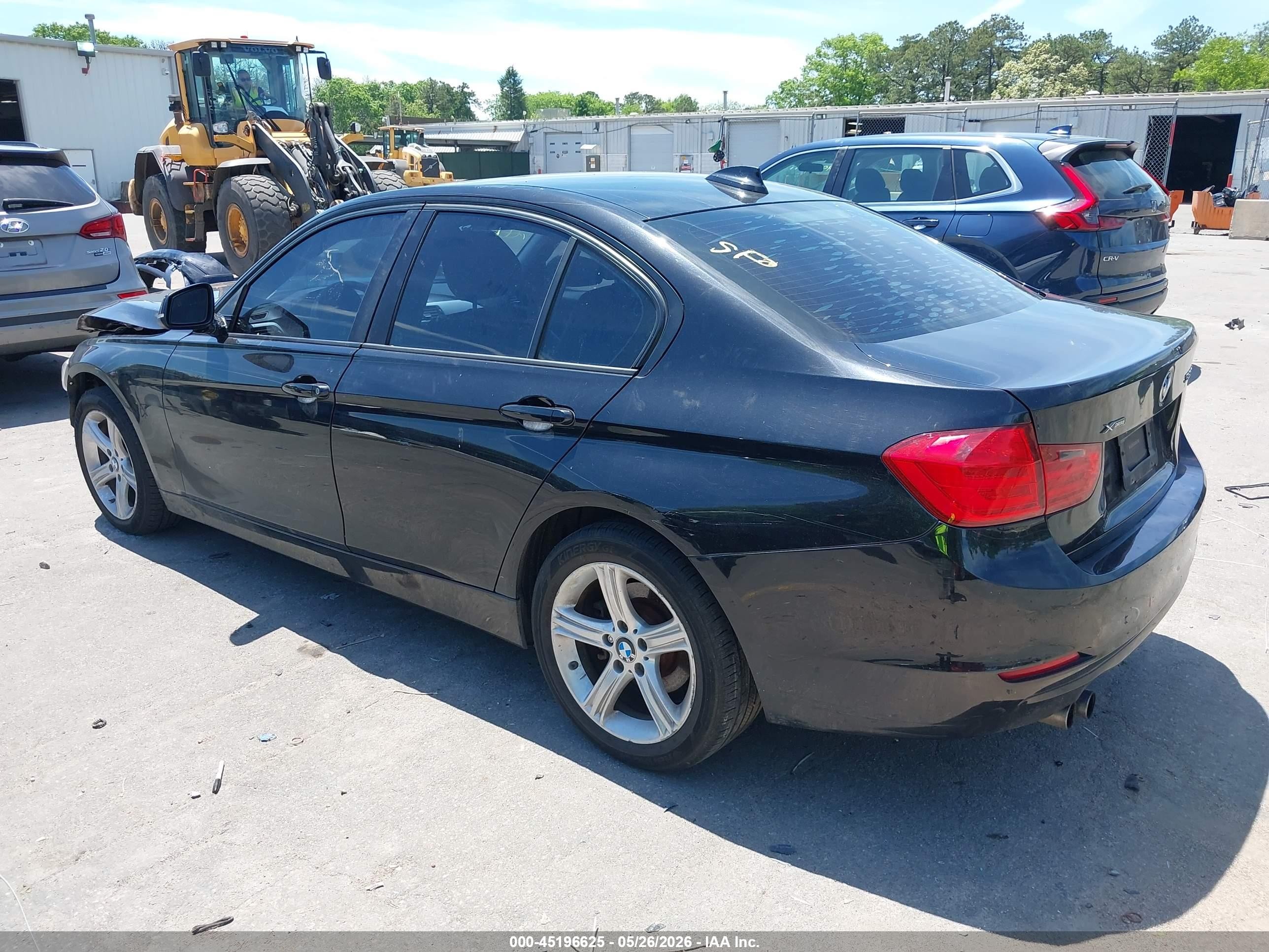 2013 Bmw 328i Xdrive Black vin: WBA3B5G53DNS00446