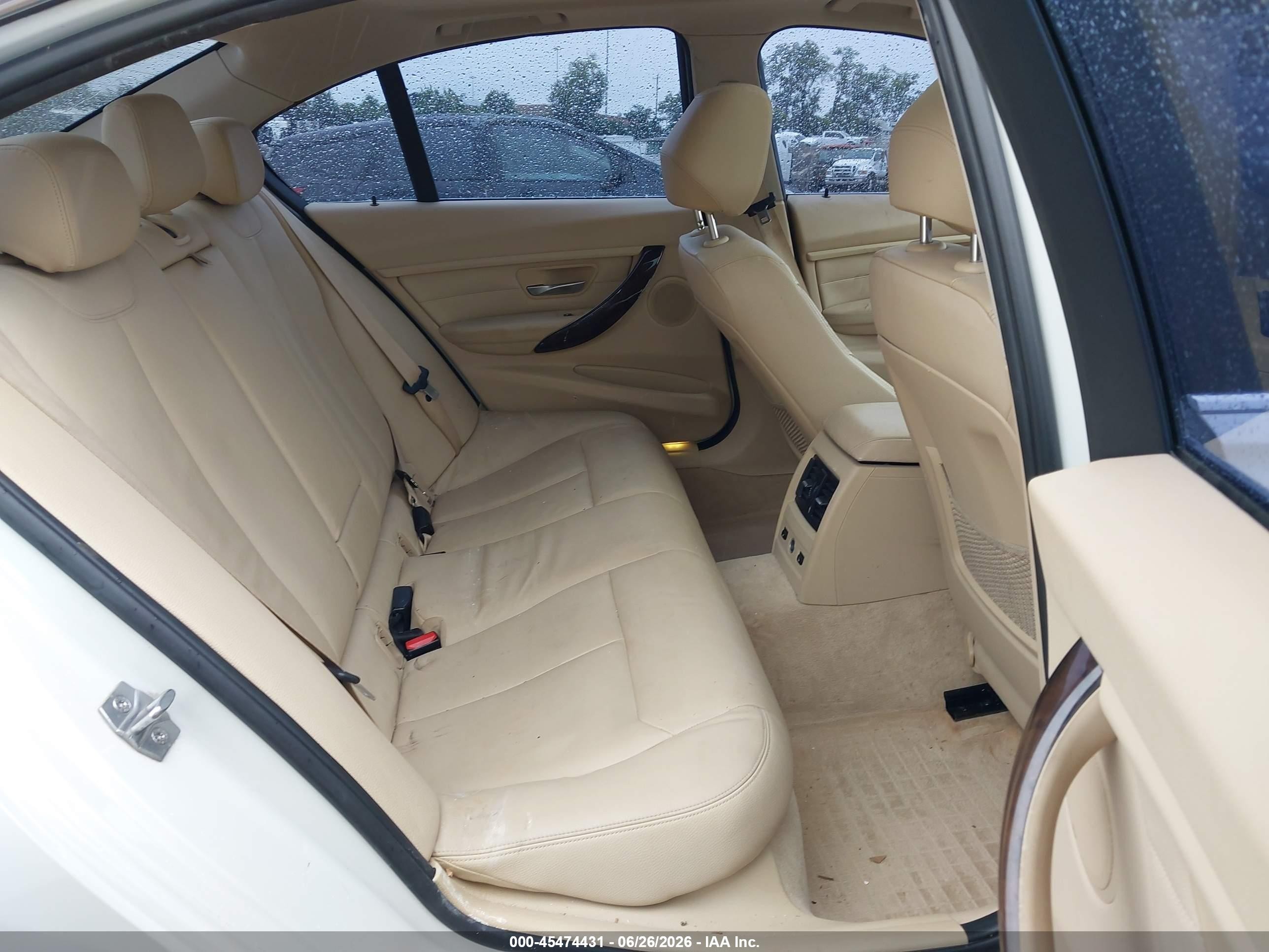2013 Bmw 328i Xdrive White vin: WBA3B5G53DNS02388