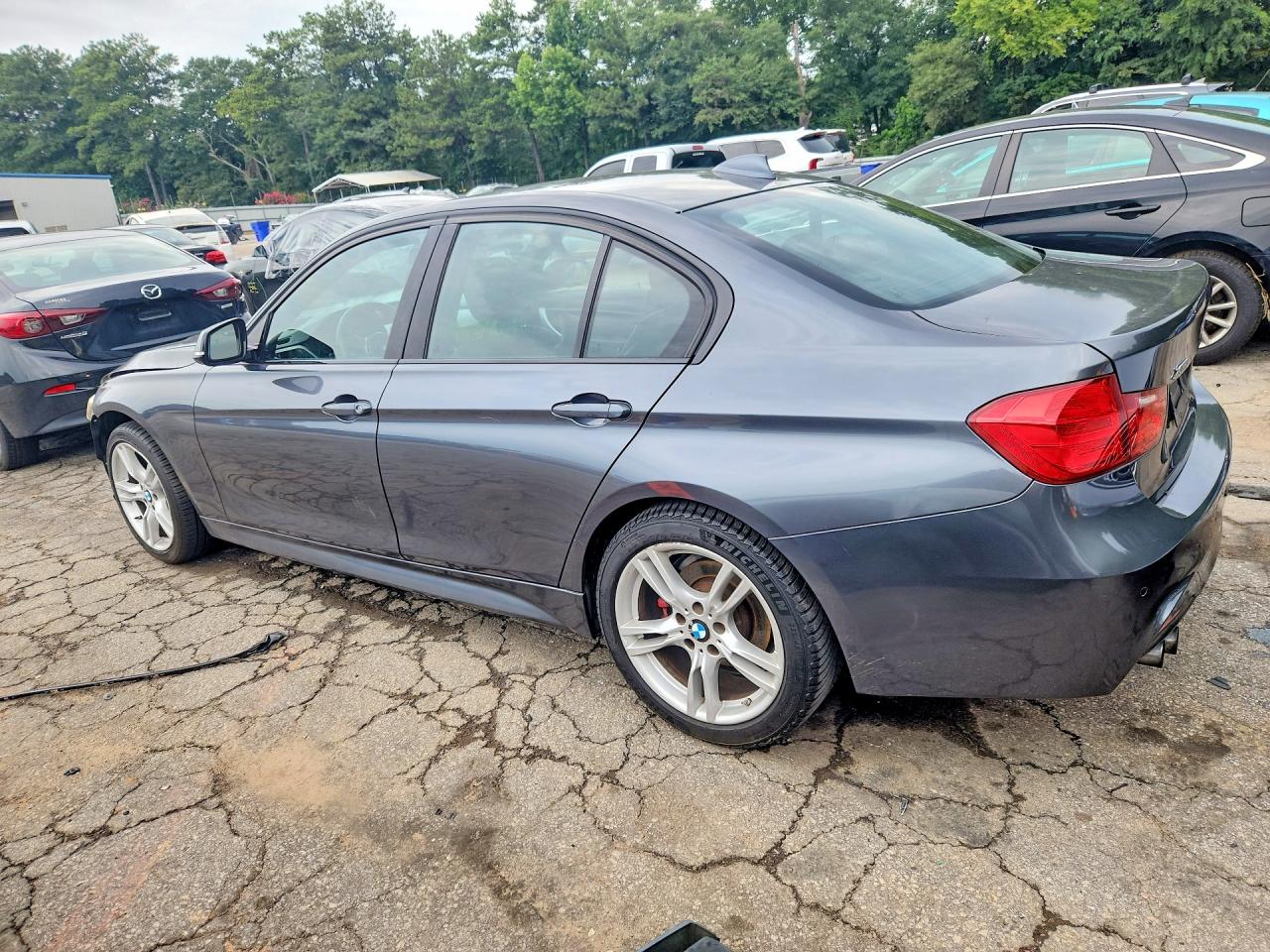 2014 Bmw 328 Xi Sulev Gray vin: WBA3B5G53ENS06765