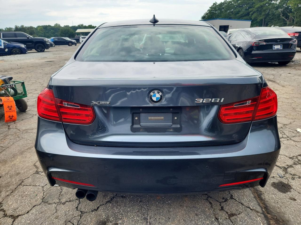 2014 Bmw 328 Xi Sulev Gray vin: WBA3B5G53ENS06765