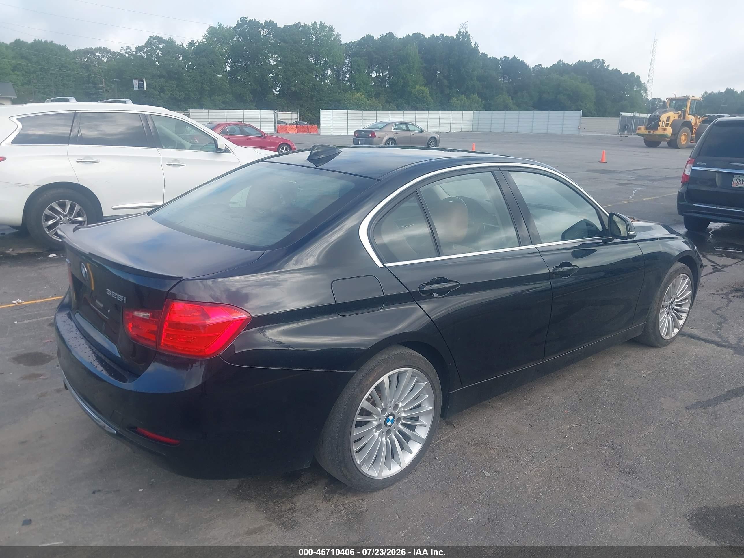 2014 Bmw 328i Xdrive Black vin: WBA3B5G53ENS10119
