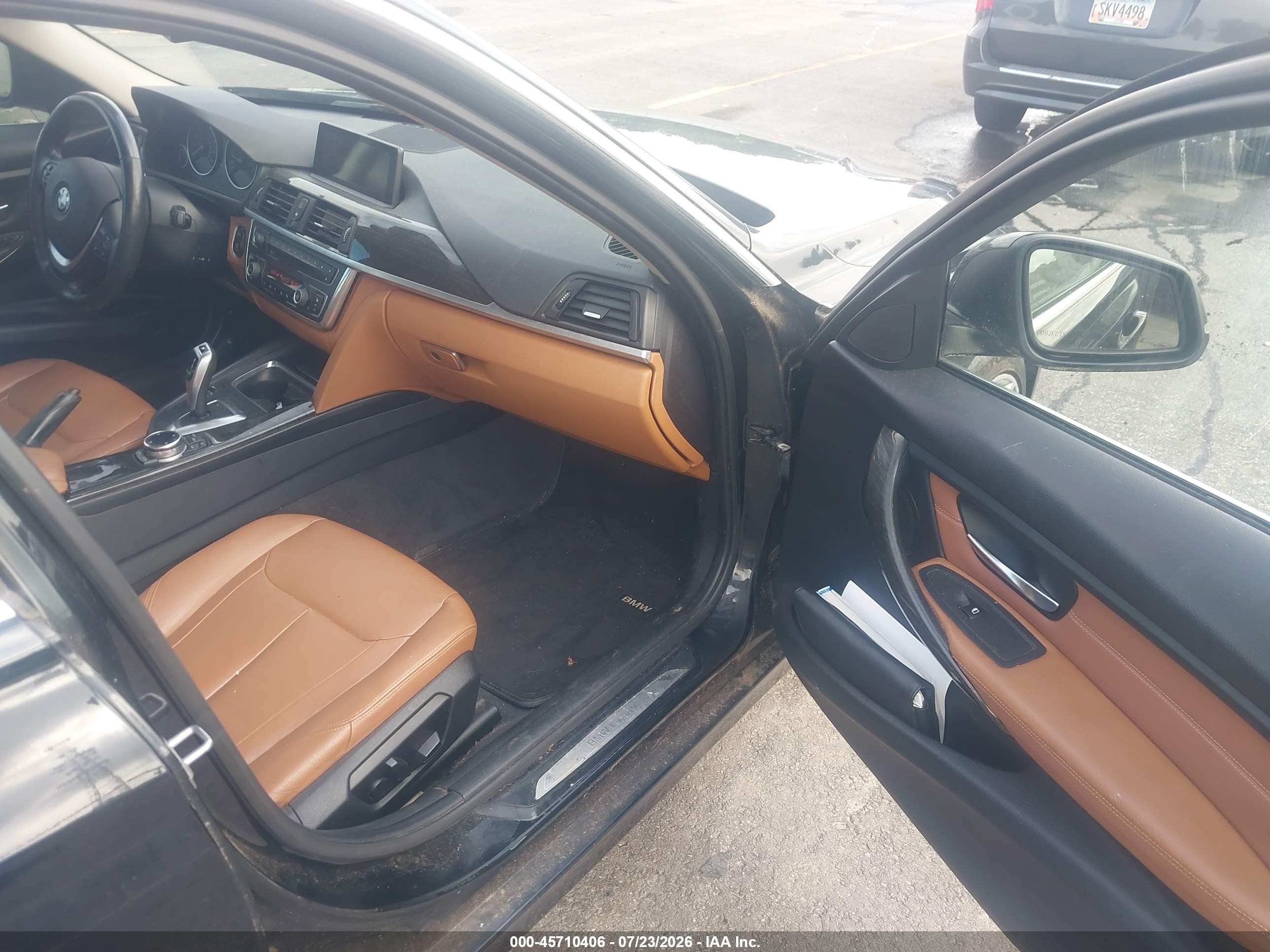 2014 Bmw 328i Xdrive Black vin: WBA3B5G53ENS10119