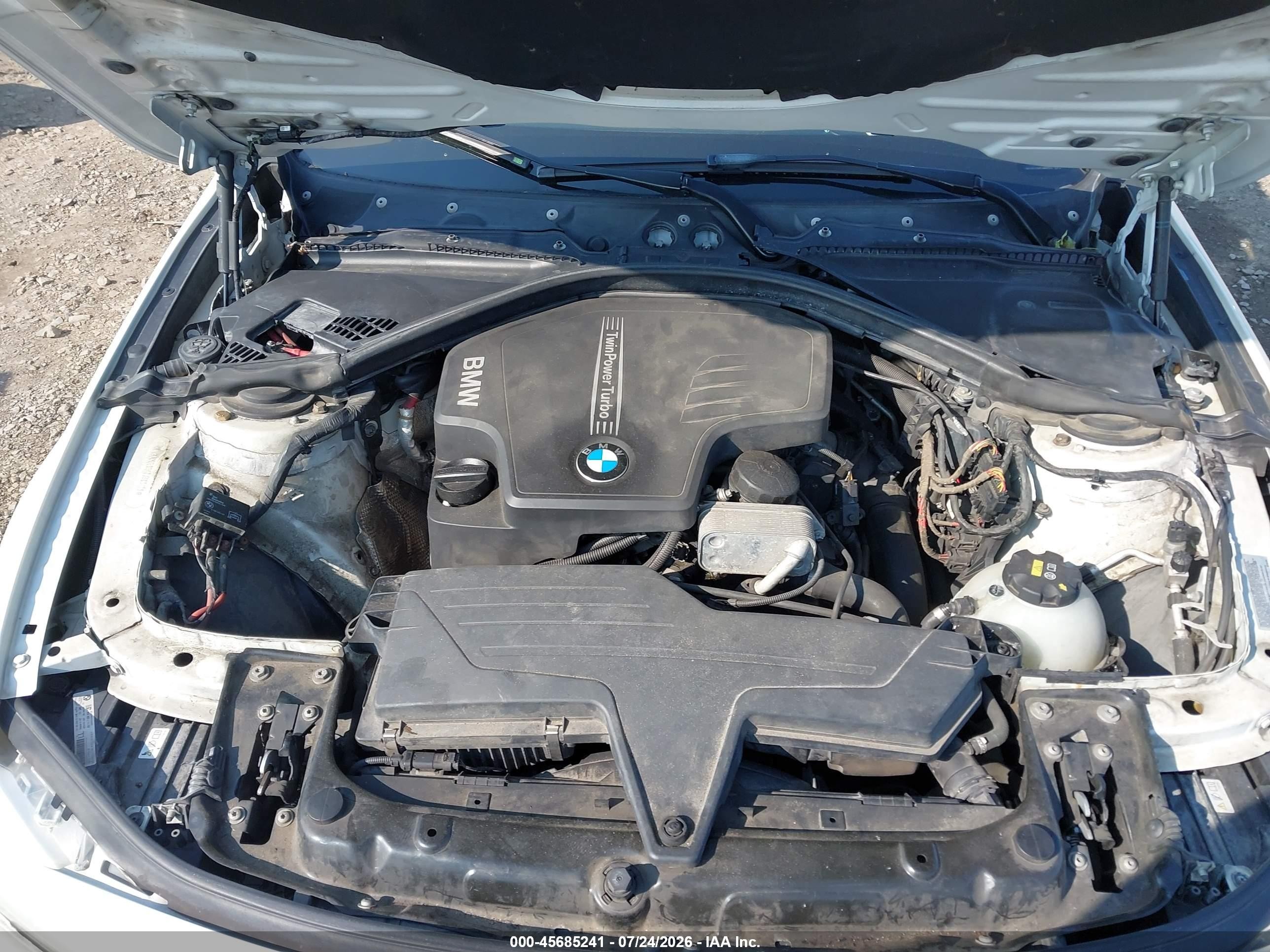 2013 Bmw 328i Xdrive Белый vin: WBA3B5G54DNS02173