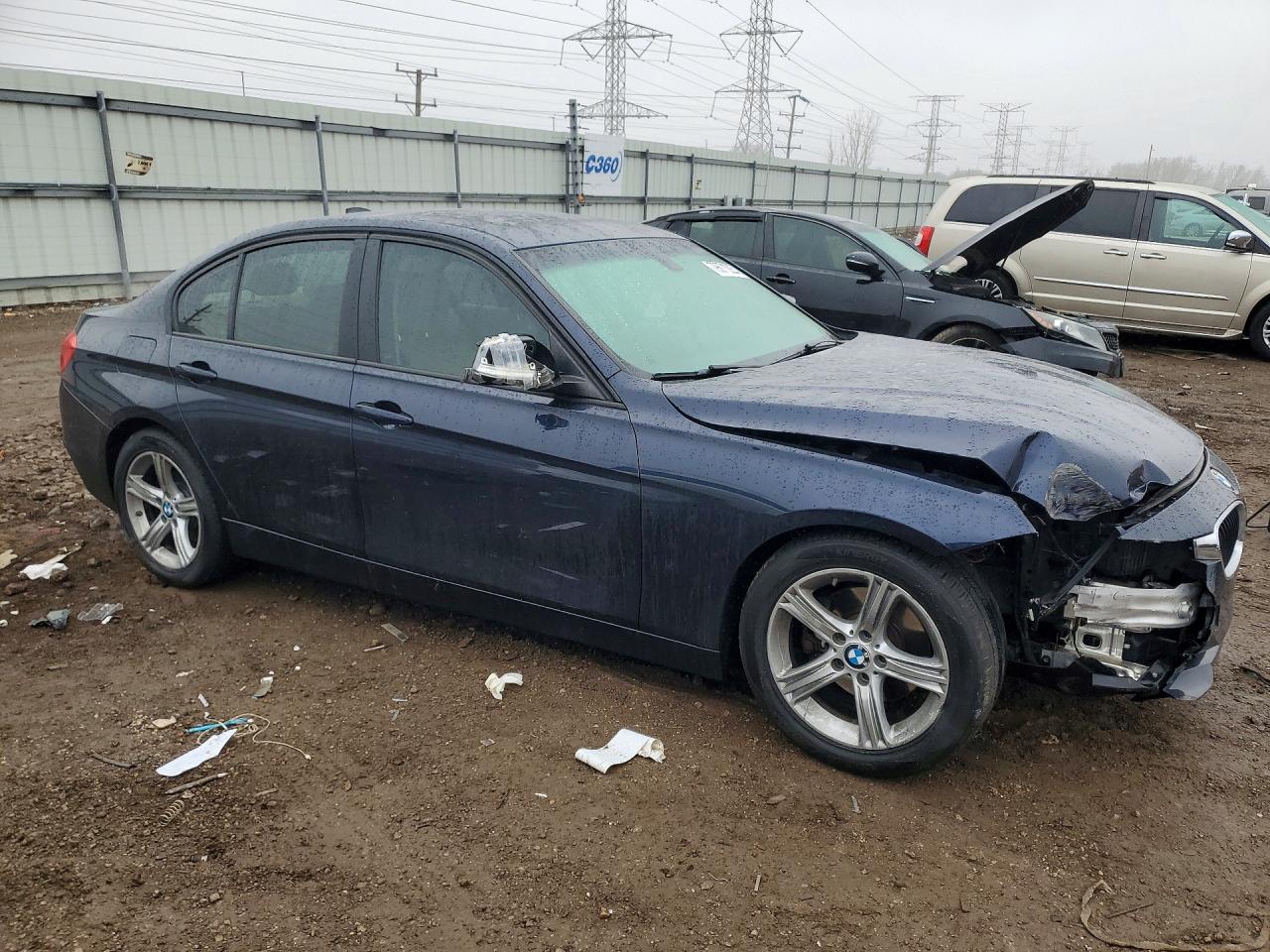 2013 Bmw 328 Xi Sulev Blue vin: WBA3B5G54DNS04361