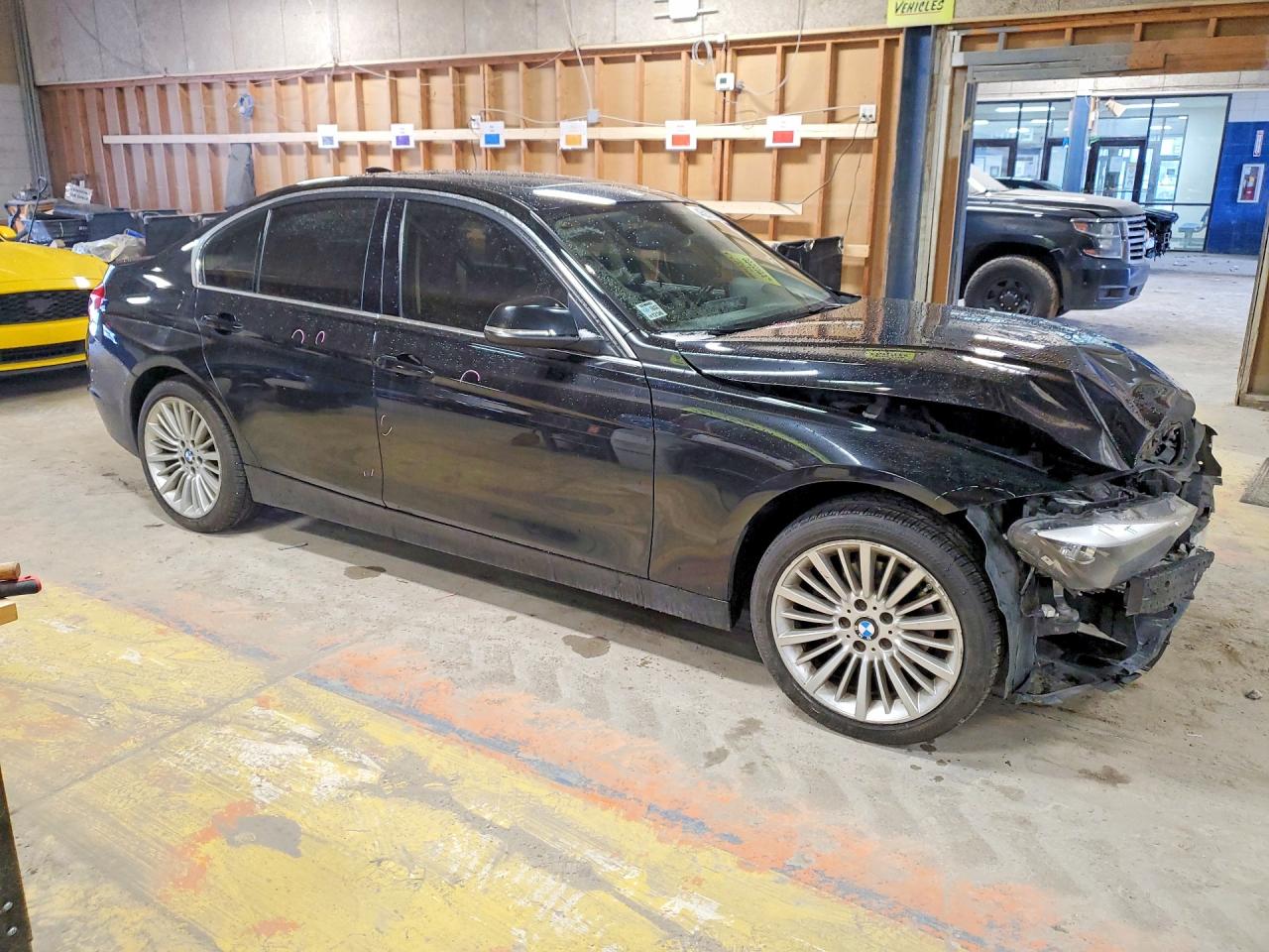 2014 Bmw 328 Xi Sulev Black vin: WBA3B5G54ENS07827