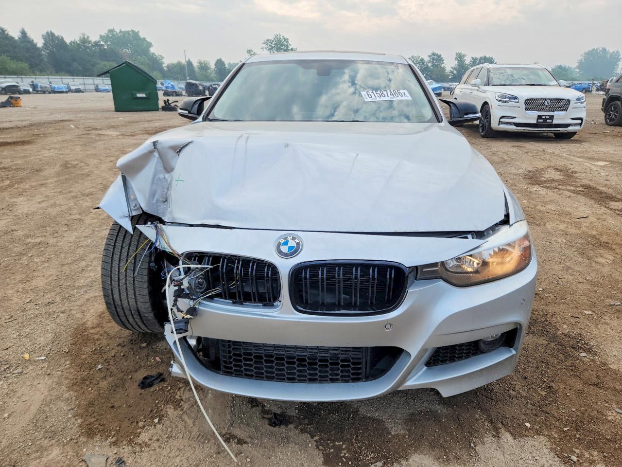 2015 Bmw 328 Xi Sulev Silver vin: WBA3B5G54FNS13273