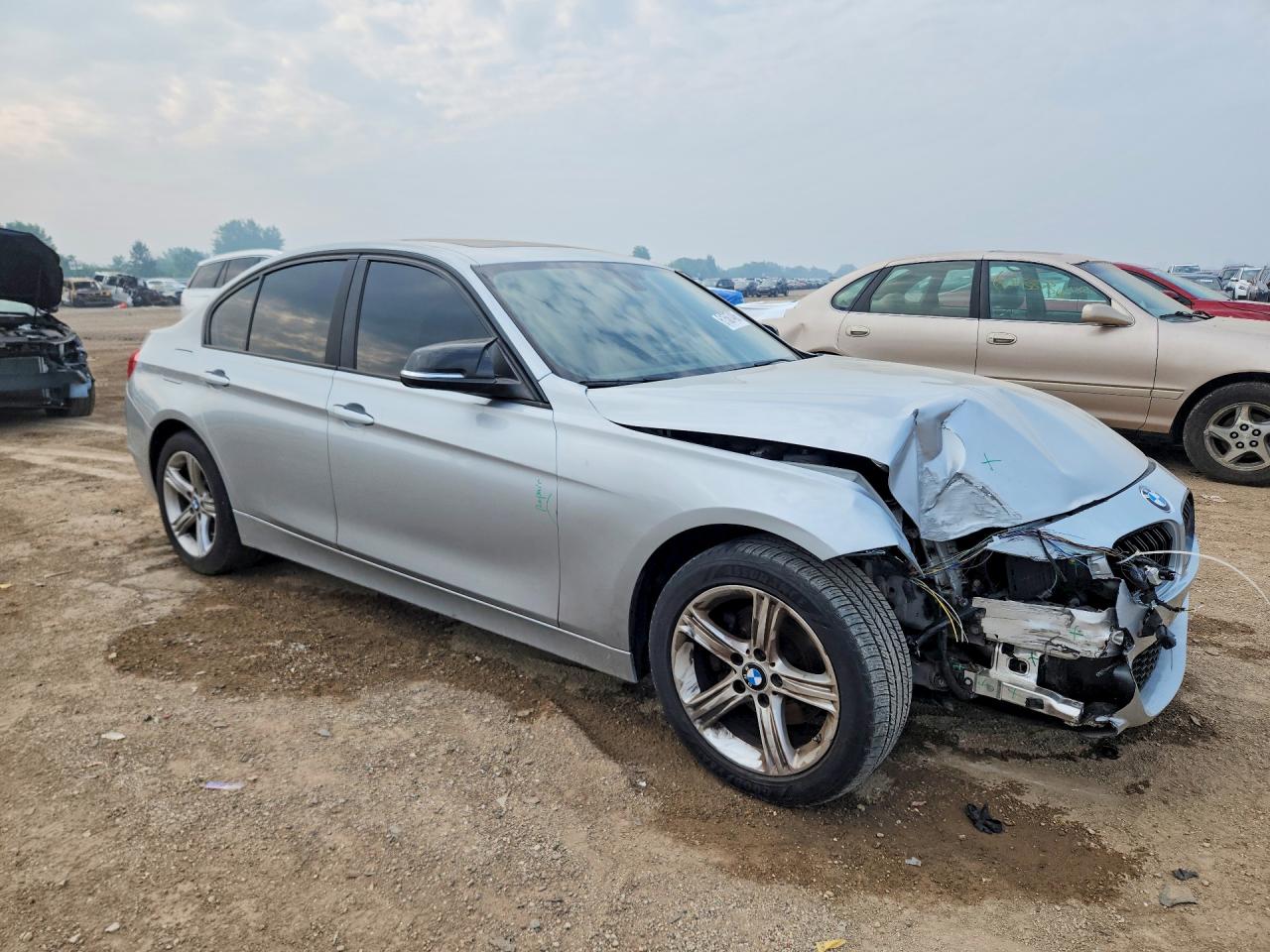 2015 Bmw 328 Xi Sulev Silver vin: WBA3B5G54FNS13273
