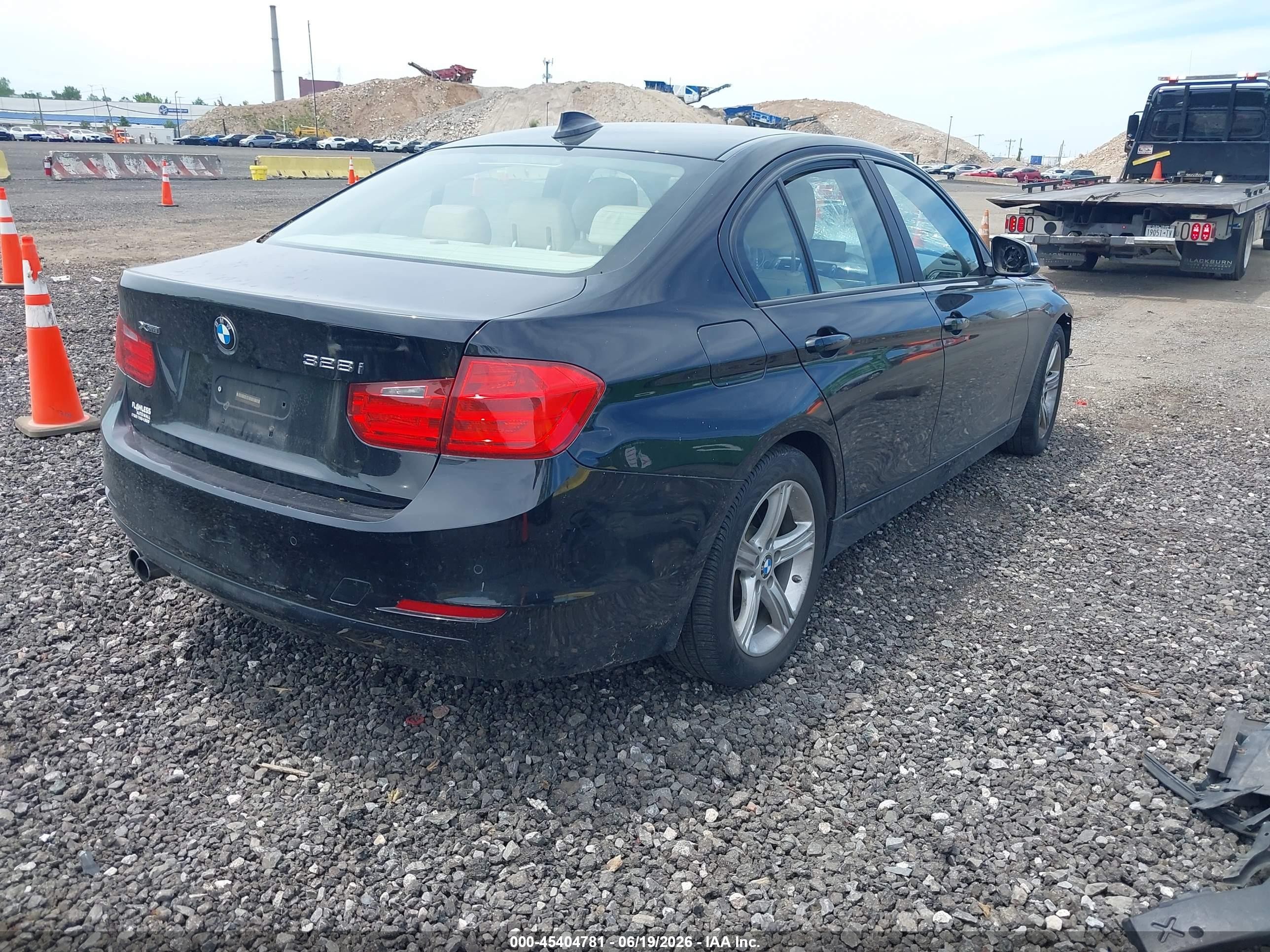 2015 Bmw 328i Xdrive Black vin: WBA3B5G54FNS15847