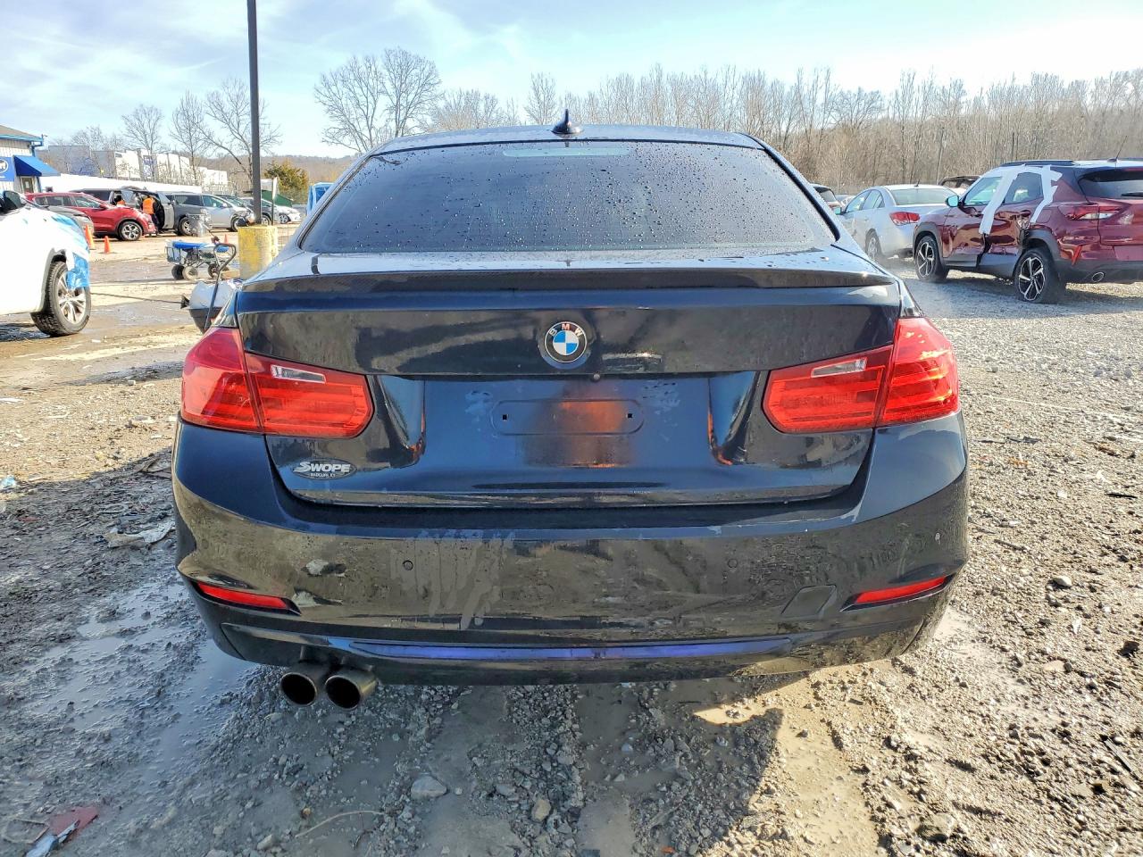 2015 Bmw 328 Xi Sulev Black vin: WBA3B5G54FNS18022