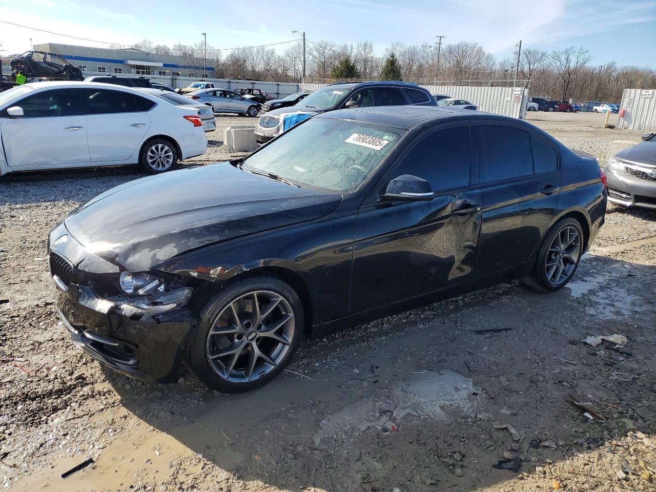 2015 Bmw 328 Xi Sulev Black vin: WBA3B5G54FNS18022