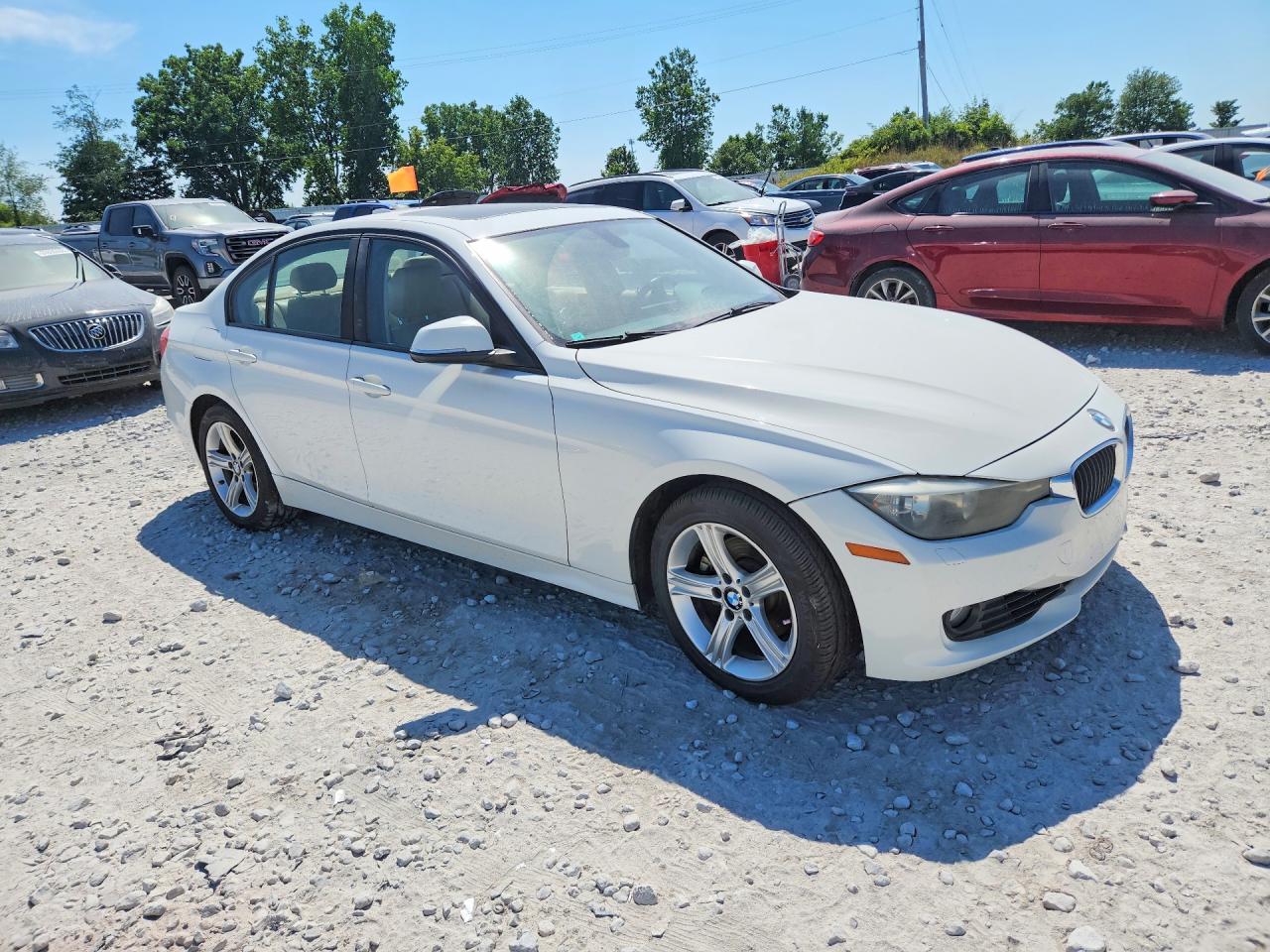 2013 Bmw 328 Xi Sulev White vin: WBA3B5G55DNP40509