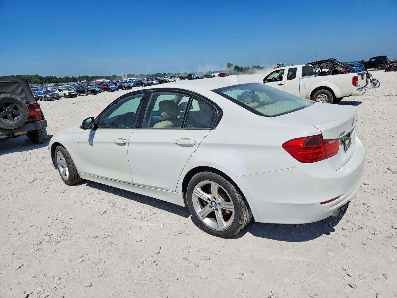 2013 Bmw 328 Xi Sulev White vin: WBA3B5G55DNP40509