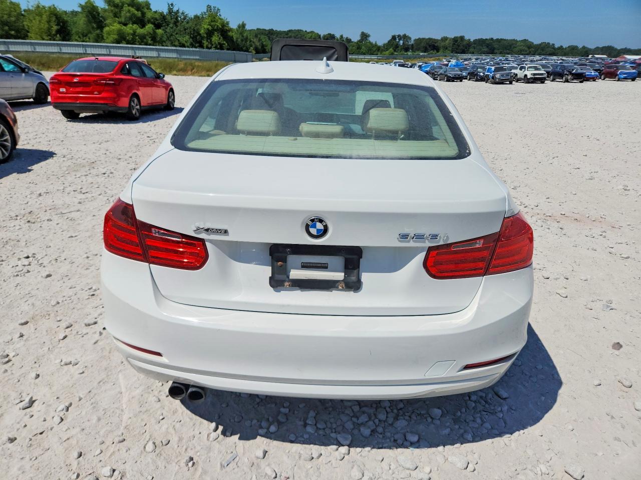 2013 Bmw 328 Xi Sulev White vin: WBA3B5G55DNP40509
