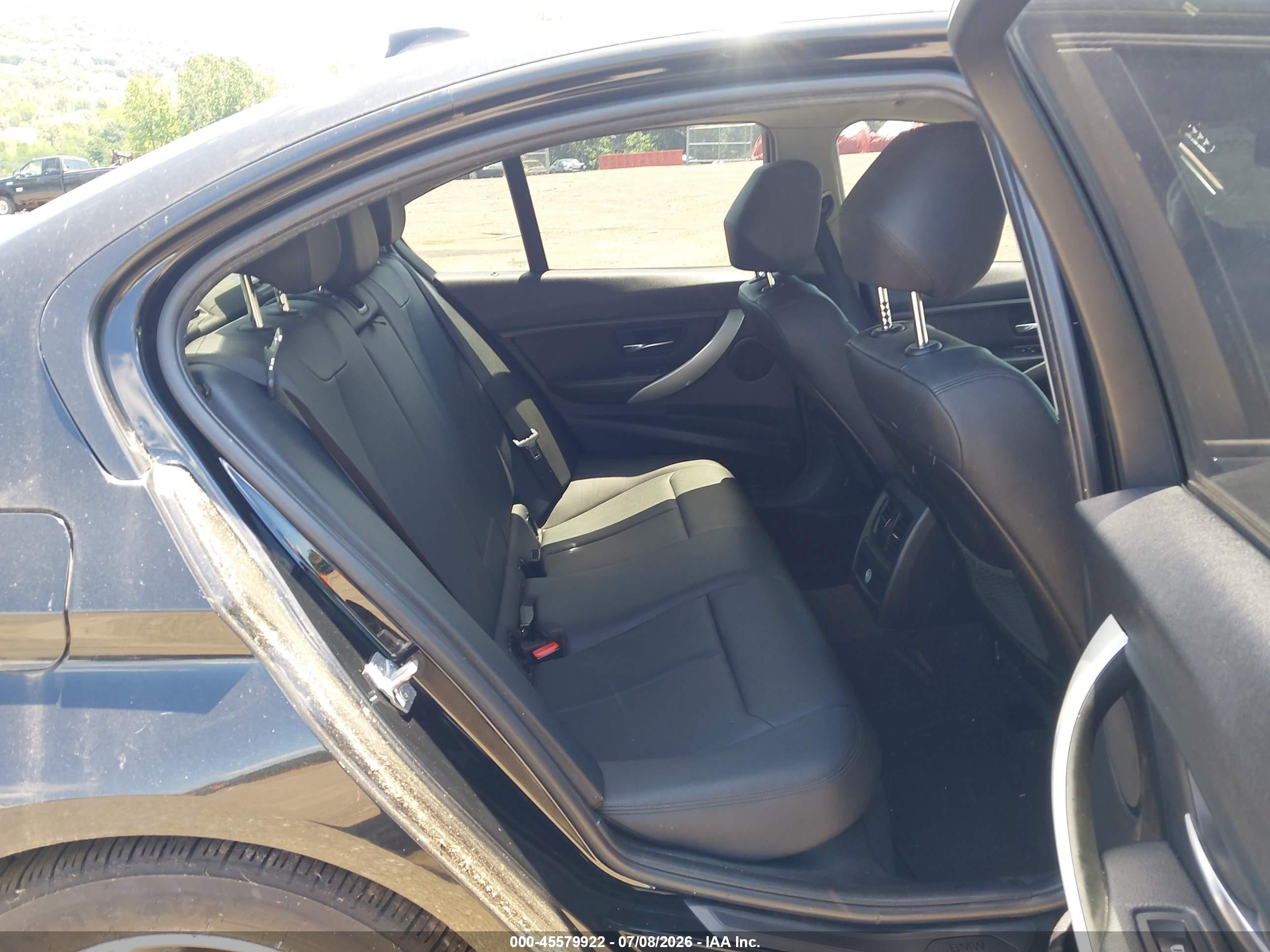 2013 Bmw 328i Xdrive Black vin: WBA3B5G55DNS01193