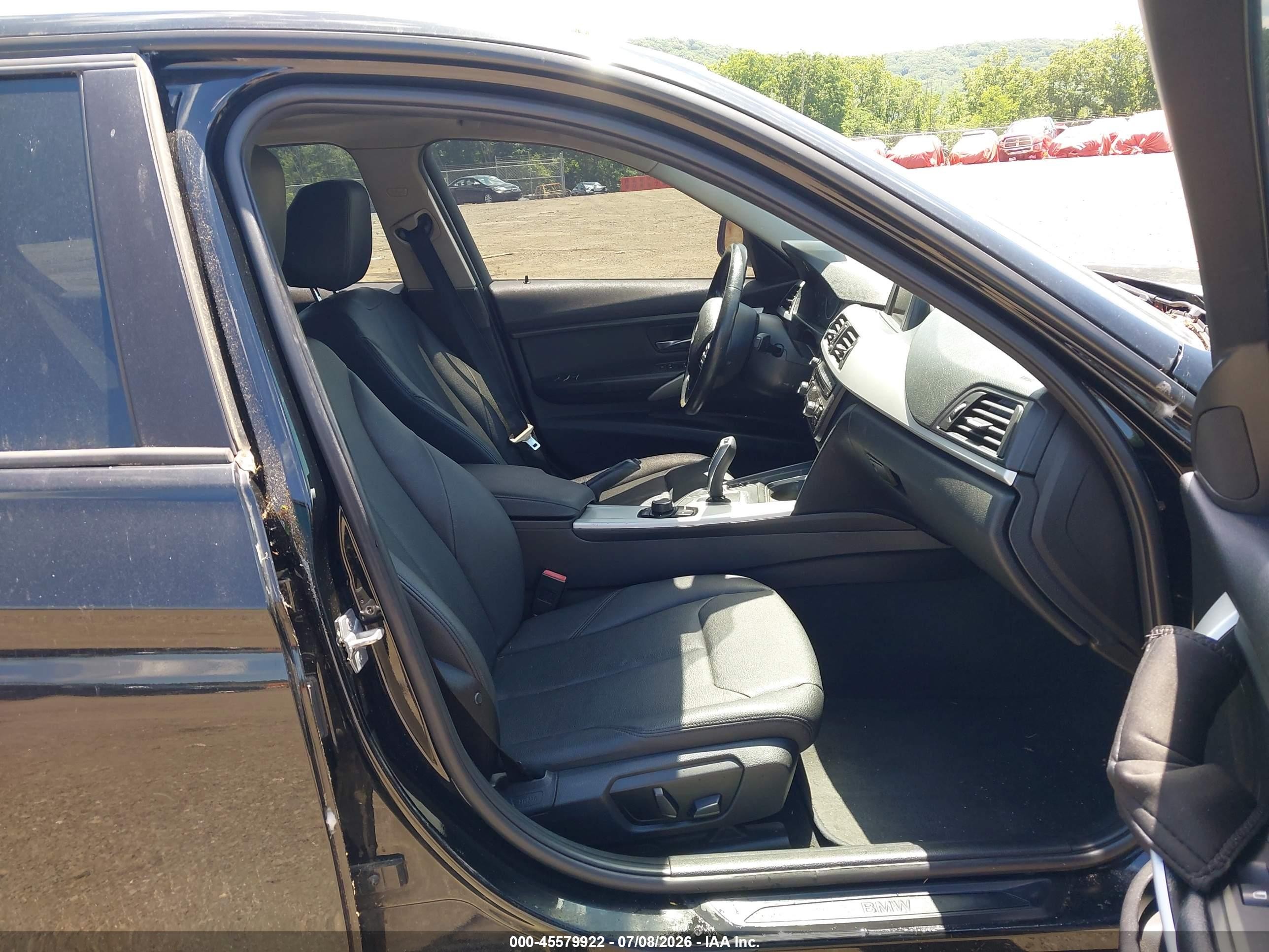 2013 Bmw 328i Xdrive Black vin: WBA3B5G55DNS01193