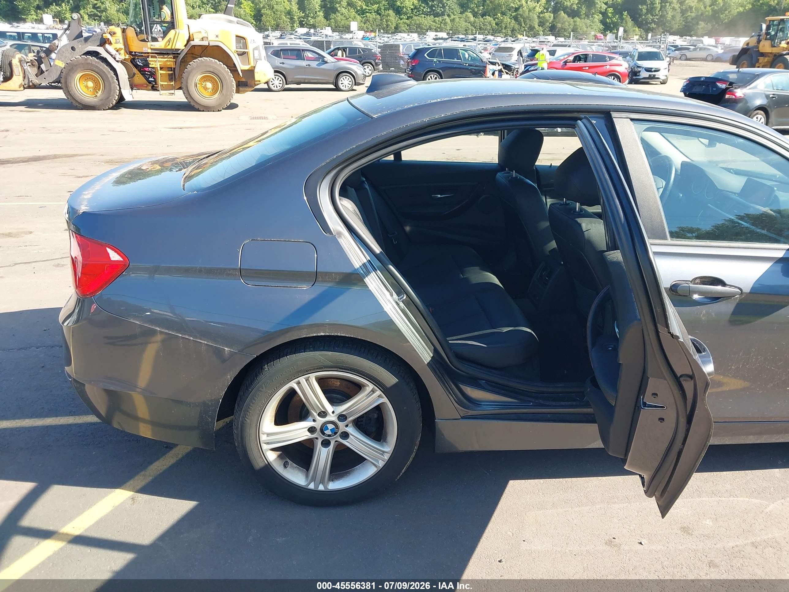2014 Bmw 328i Xdrive Gray vin: WBA3B5G55ENS07724