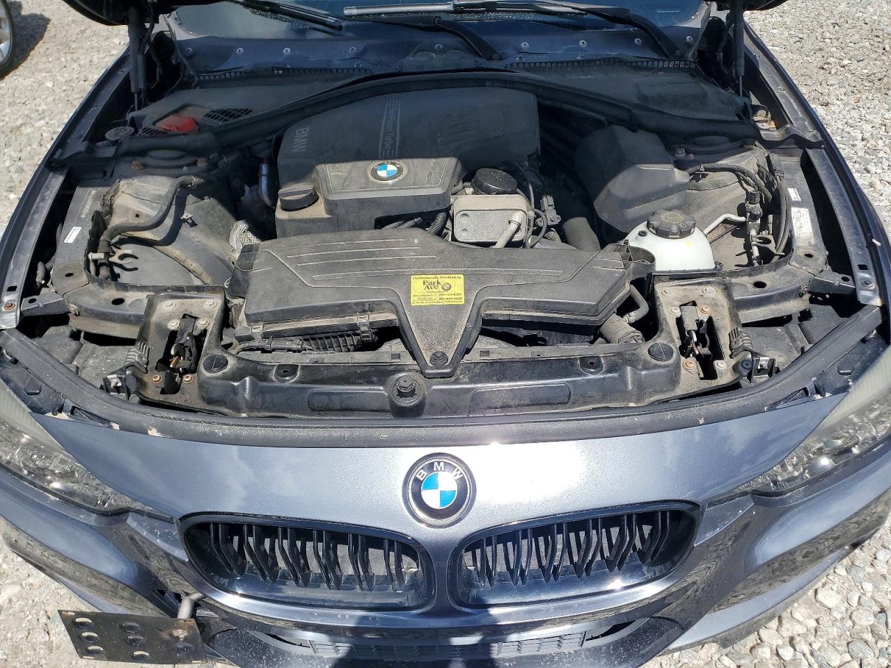 2014 Bmw 328 Xi Sulev Серый vin: WBA3B5G55ENS07934