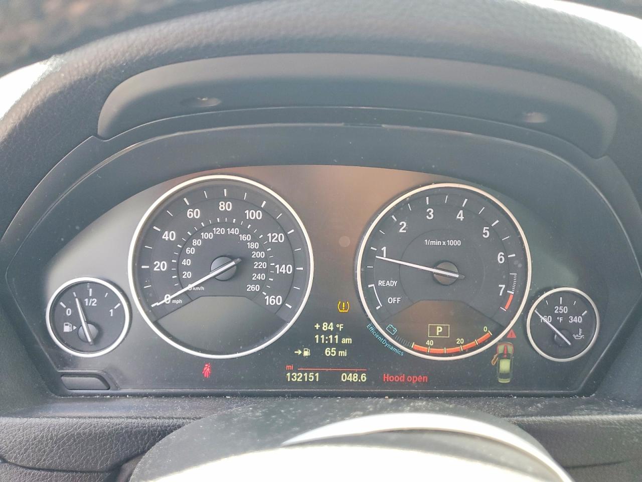 2014 Bmw 328 Xi Sulev Серый vin: WBA3B5G55ENS07934