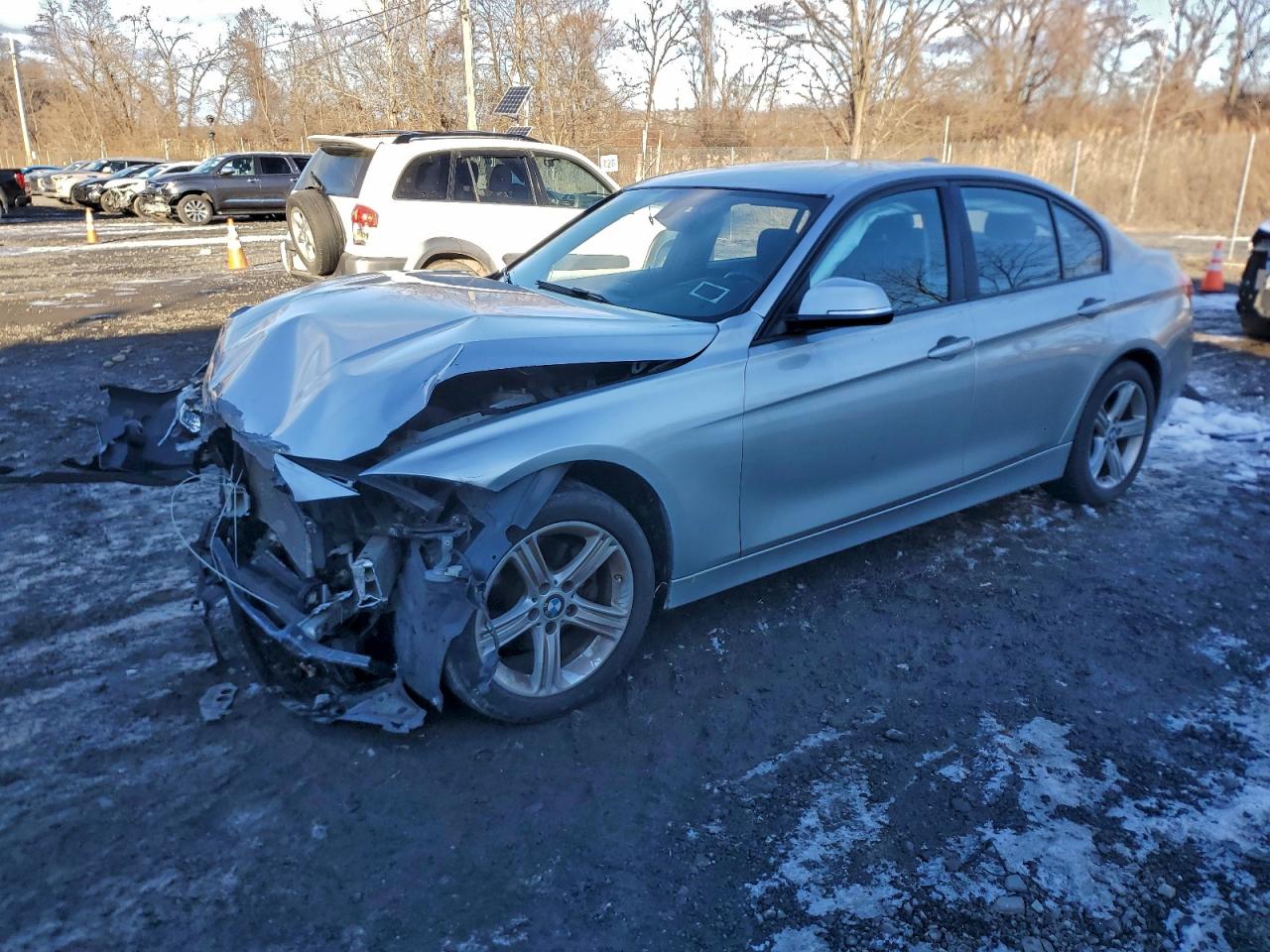 2015 Bmw 328 Xi Sulev Silver vin: WBA3B5G55FNS17994