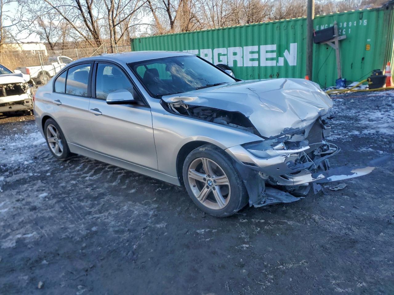 2015 Bmw 328 Xi Sulev Silver vin: WBA3B5G55FNS17994