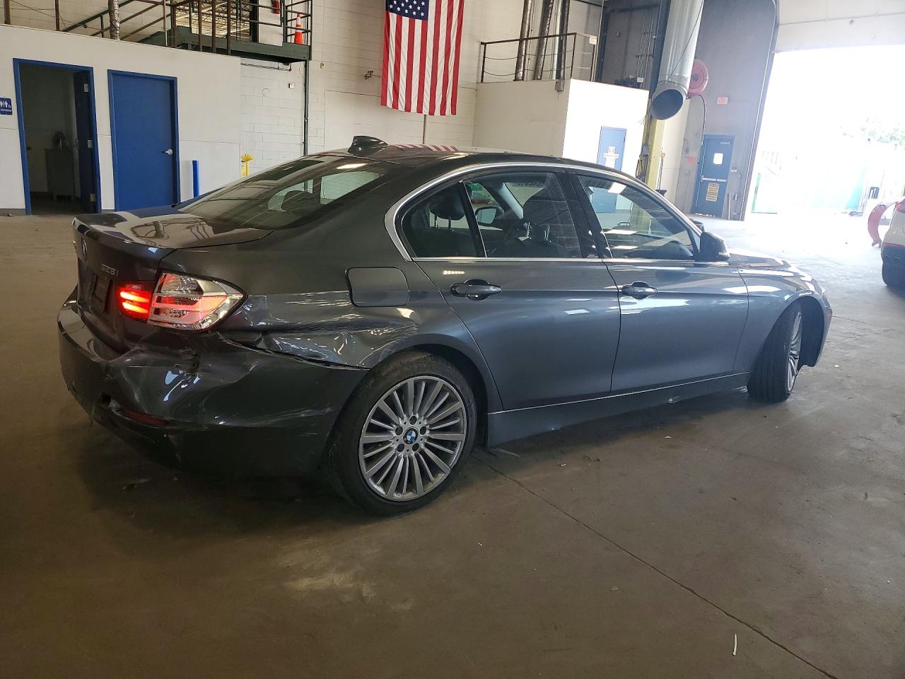 2015 Bmw 328 Xi Sulev Gray vin: WBA3B5G55FNS19051