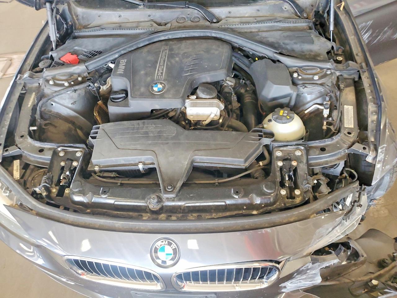 2015 Bmw 328 Xi Sulev Gray vin: WBA3B5G55FNS19051