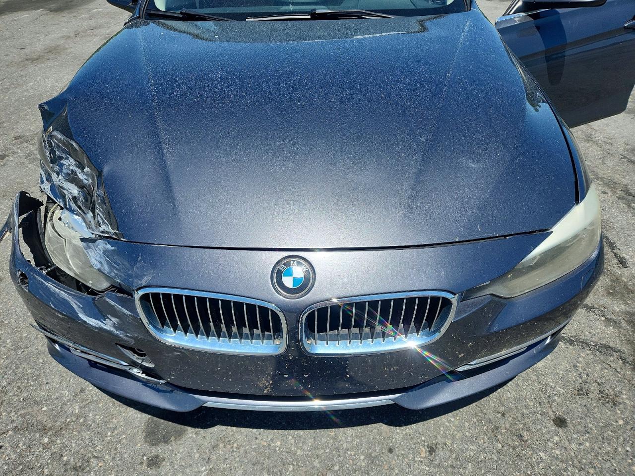 2015 Bmw 328 Xi Sulev Gray vin: WBA3B5G55FNS19356